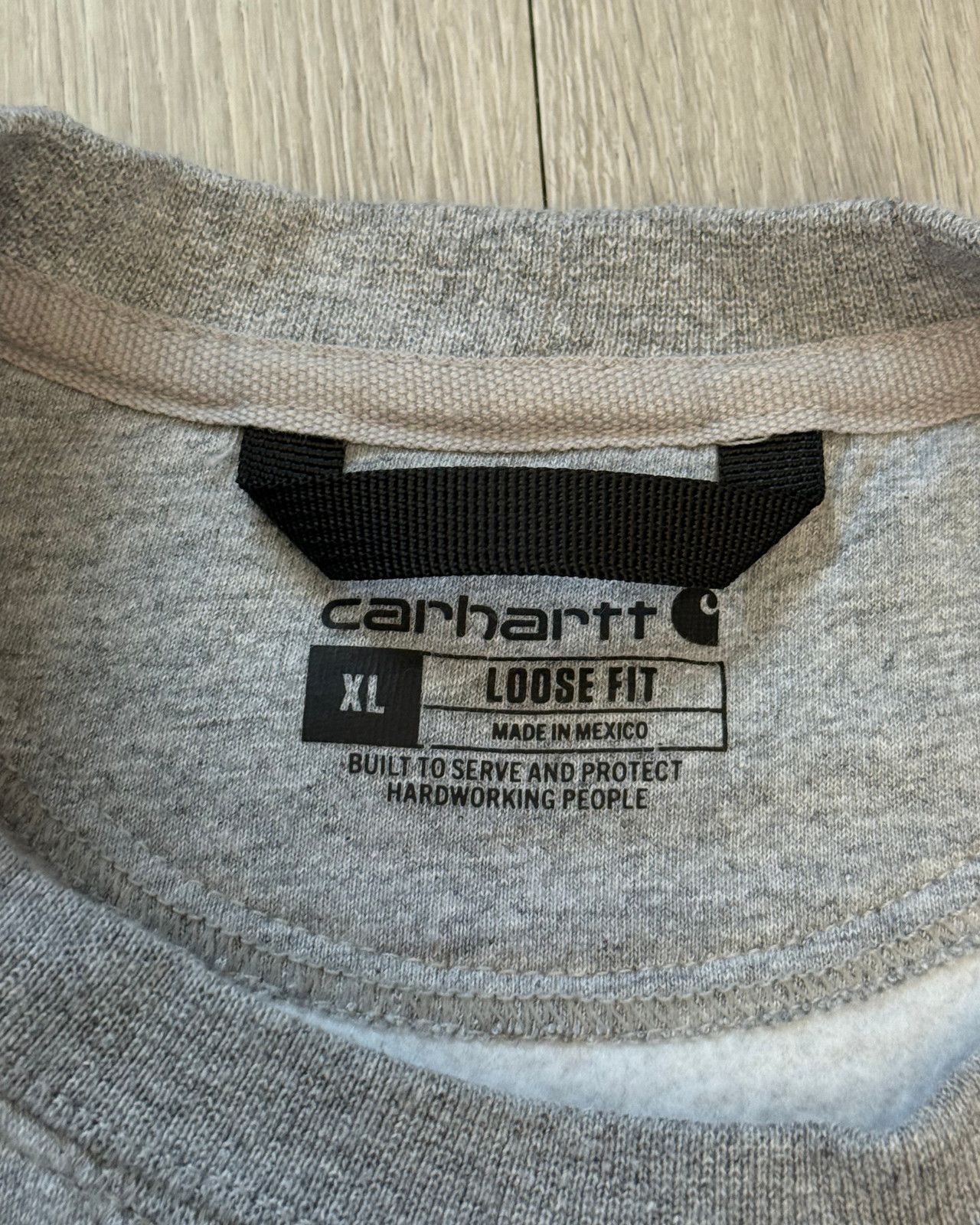 Carhartt Carhartt Loose Fit Boxy Gray Crewneck Sweatshirt - Size XL Size US XL / EU 56 / 4 - 6 Thumbnail