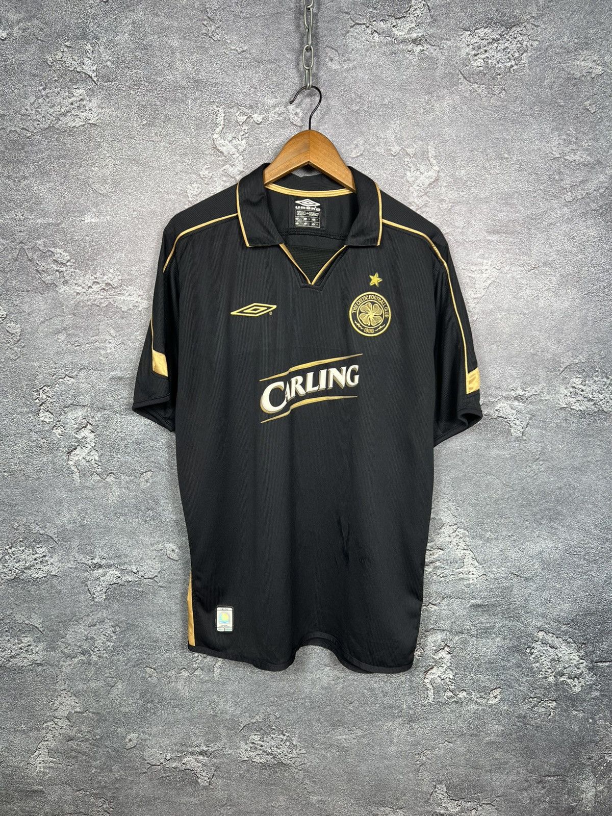 Umbro Vintage Umbro Celtic 2003 - 2004 Away Football Jersey Size US L / EU 52-54 / 3 - 1 Thumbnail