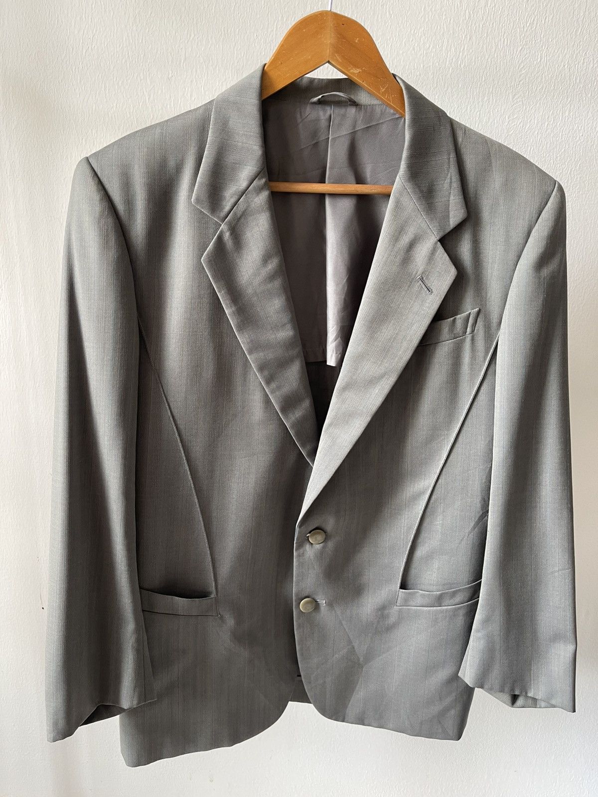 Thierry Mugler 80s Thierry Mugler Paris Two Button #96 Size US L / EU 52-54 / 3 - 3 Thumbnail