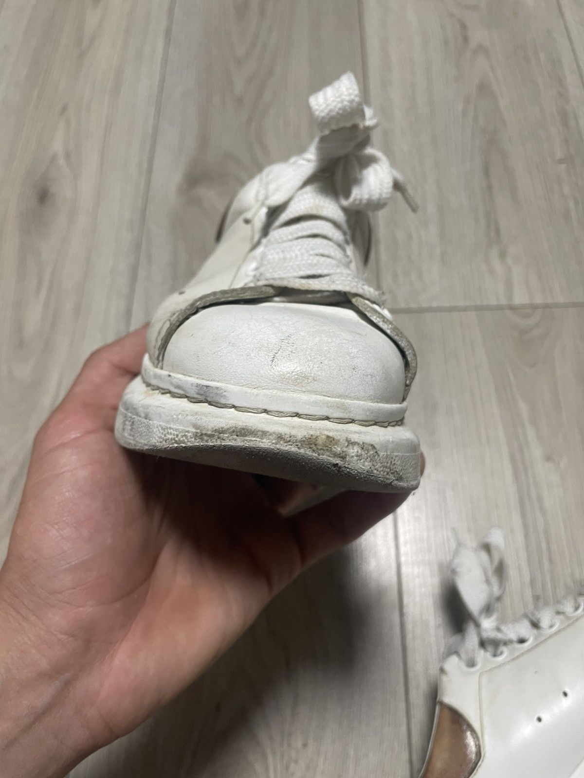 Alexander McQueen Alexander McQueen Basic Sneakers 462217 Unisex Size US 8 / IT 38 - 8 Thumbnail
