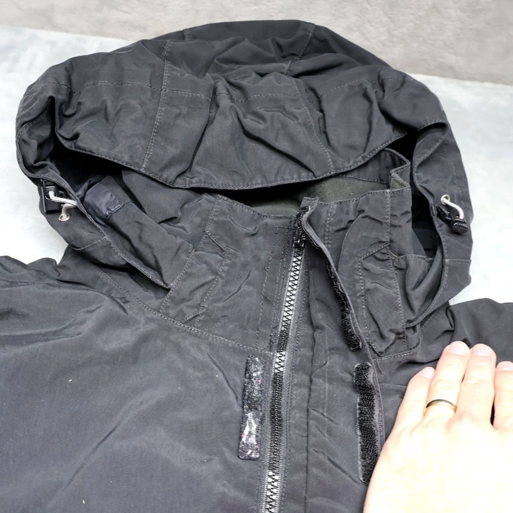 The North Face North Face Jacket Mens XL Black Hooded Waterproof Wind Rain Full Zip Outdoor Size US XL / EU 56 / 4 - 5 Thumbnail