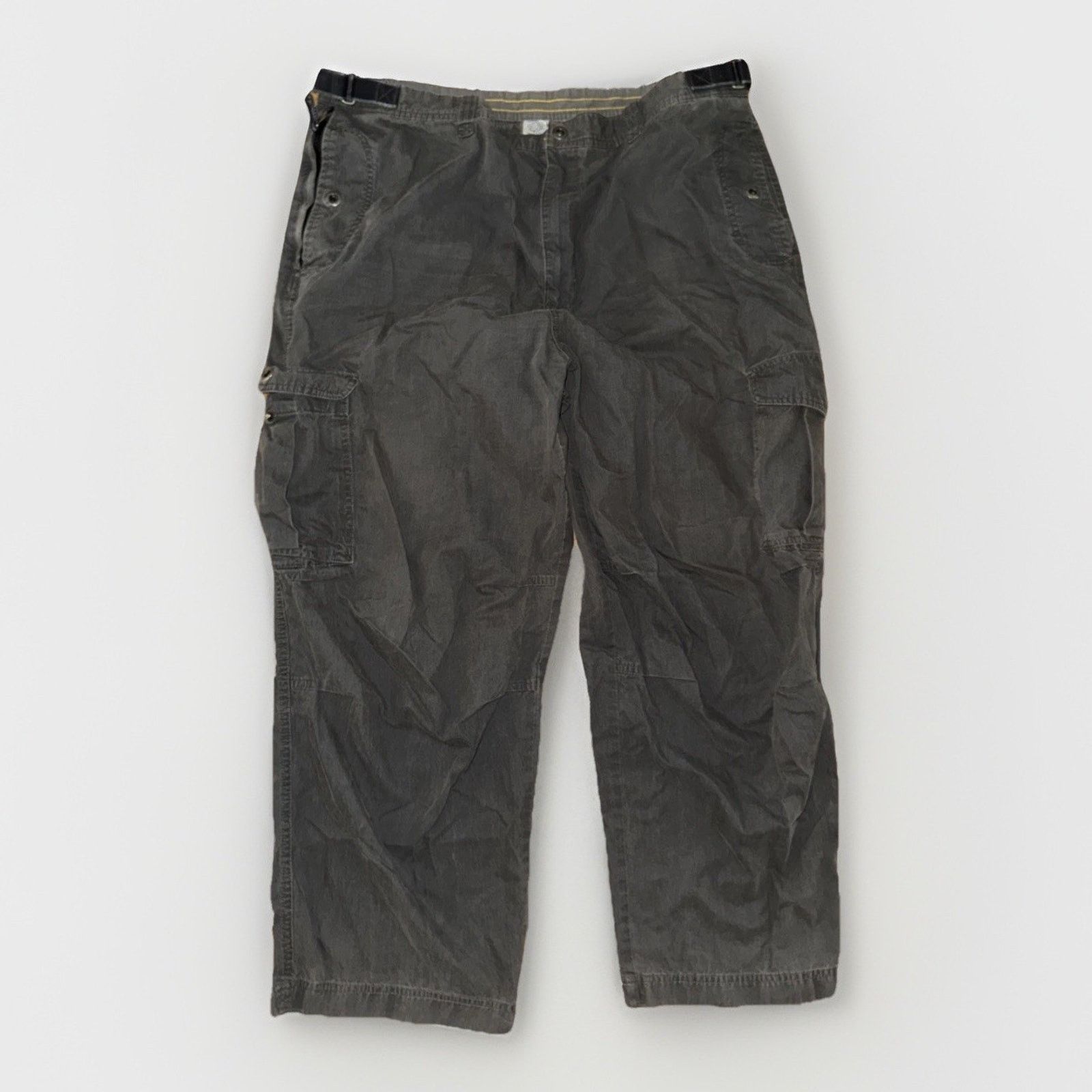 Old Navy × Vintage Vintage Old Navy Extra Baggy Cargo Pants Grey Y2K Skater 90s Size US 42 / EU 58 - 1 Thumbnail