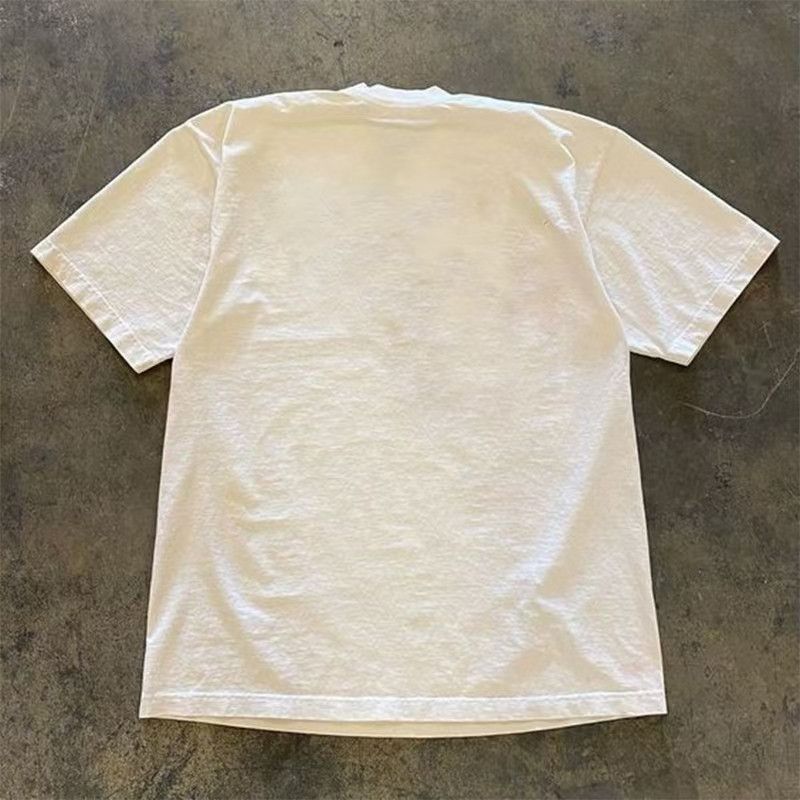 Japanese Brand × Vintage White loose casual t-shirt with cat pattern Size US M / EU 48-50 / 2 - 2 Thumbnail
