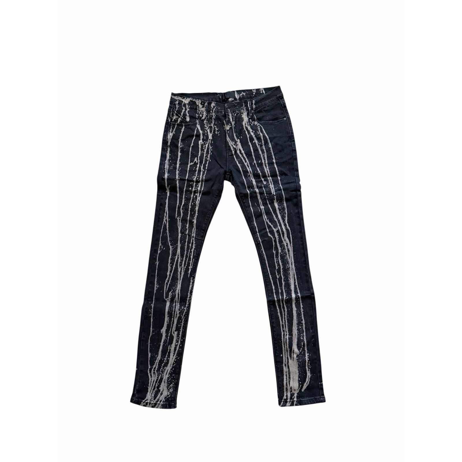 Rta RtA Mens Clayton Faded Paint Skinny Jeans $280 Size 32/32 Size US 32 / EU 48 - 1 Thumbnail