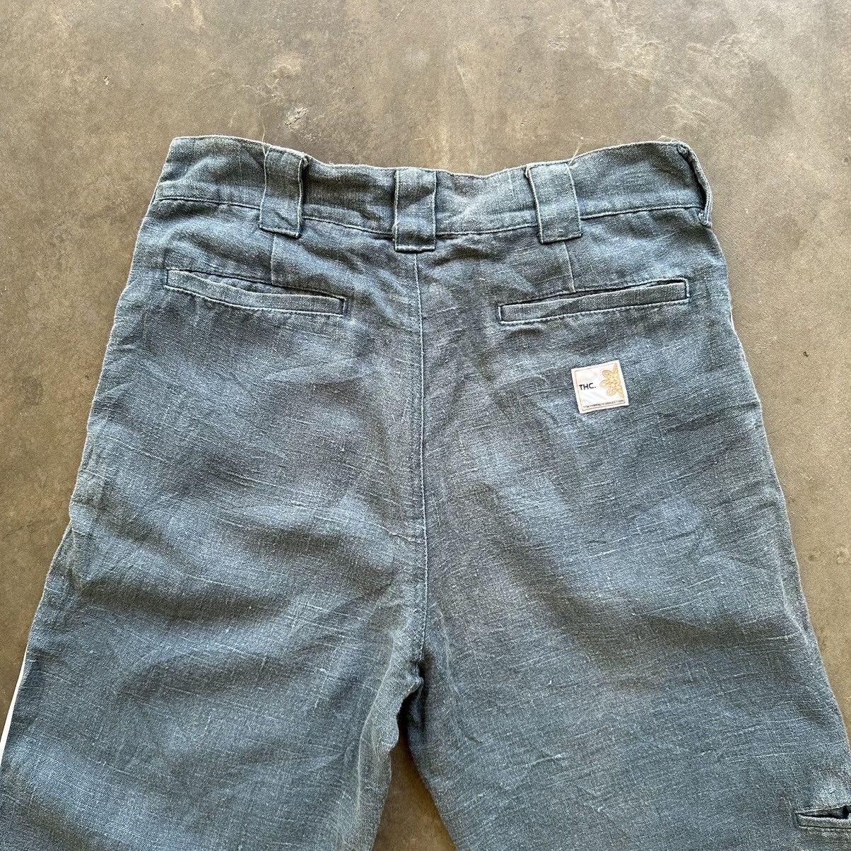 Japanese Brand THC Tokyo Hemp Connection Faded Straigh Cut Trouser Pants Size US 32 / EU 48 - 10 Thumbnail