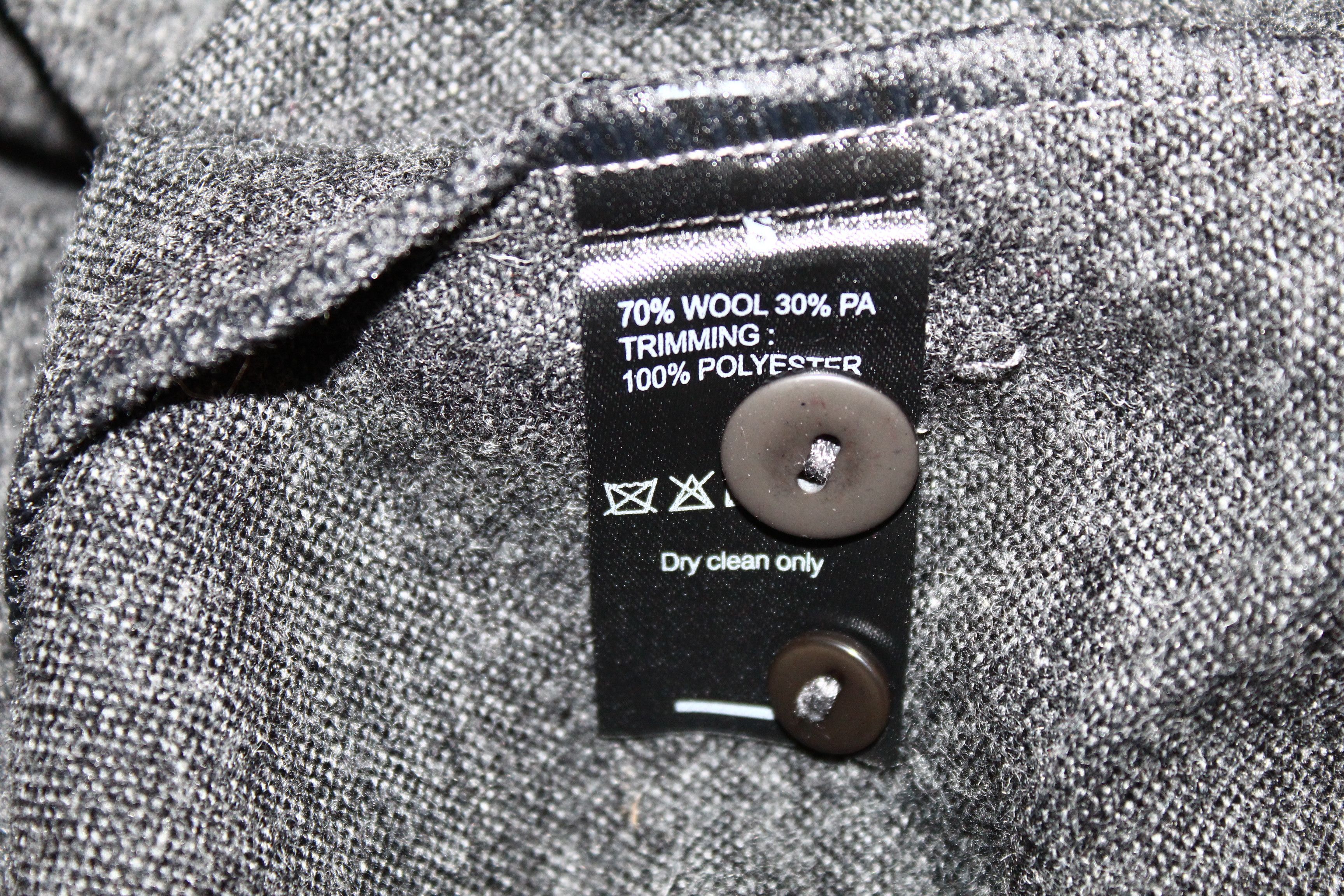 Japanese Brand 💥JEKERxJEKER Zurich Asymmetric hybrid Wool overshirt Size US M / EU 48-50 / 2 - 11 Thumbnail