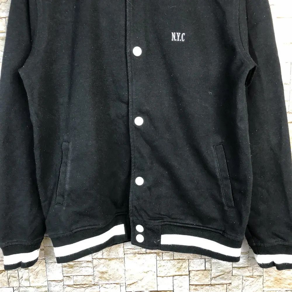 Other New York Black Bombers varsity Jacket #A679 Size US M / EU 48-50 / 2 - 8 Thumbnail