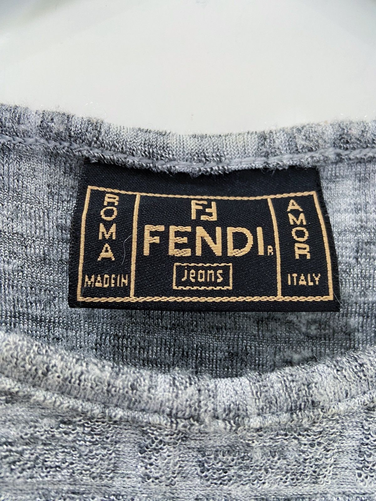 Fendi FENDI MONOGRAM TEE Size S / US 4 / IT 40 - 5 Thumbnail