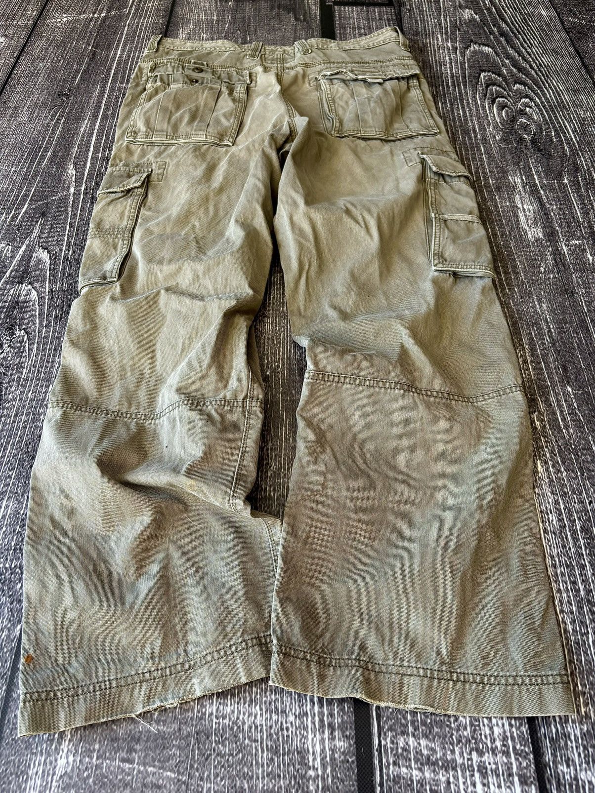 Designer × If Six Was Nine × Japanese Brand VTG Yohji Yamamoto Junya Watanabe Style Bondage Cargo Pants Size US 34 / EU 50 - 3 Thumbnail