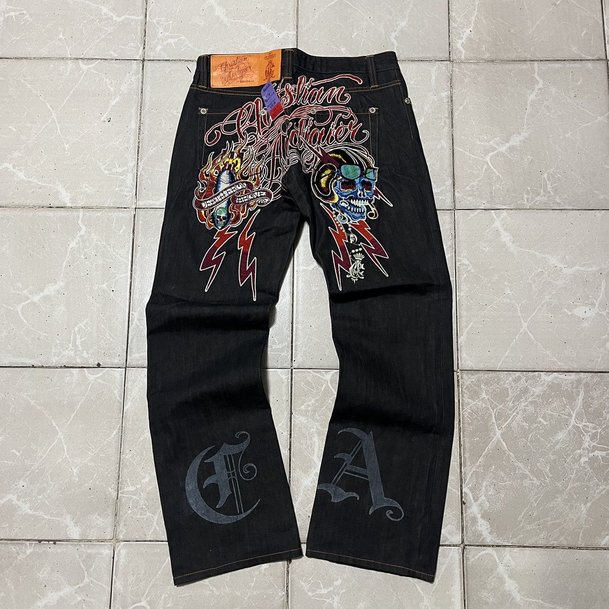 Christian Audigier Christian Audigier Jeans VL Size US 33 - 1 Thumbnail