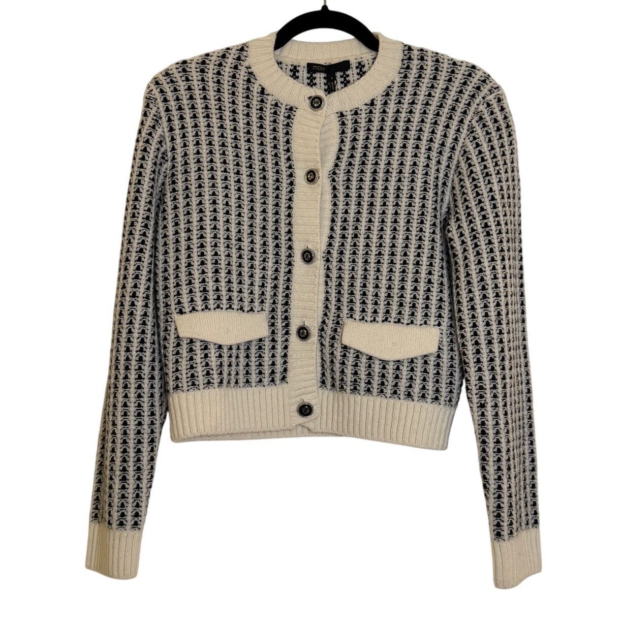 Maje Maje NWT Millesime Cardigan Size S / US 4 / IT 40 - 1 Thumbnail
