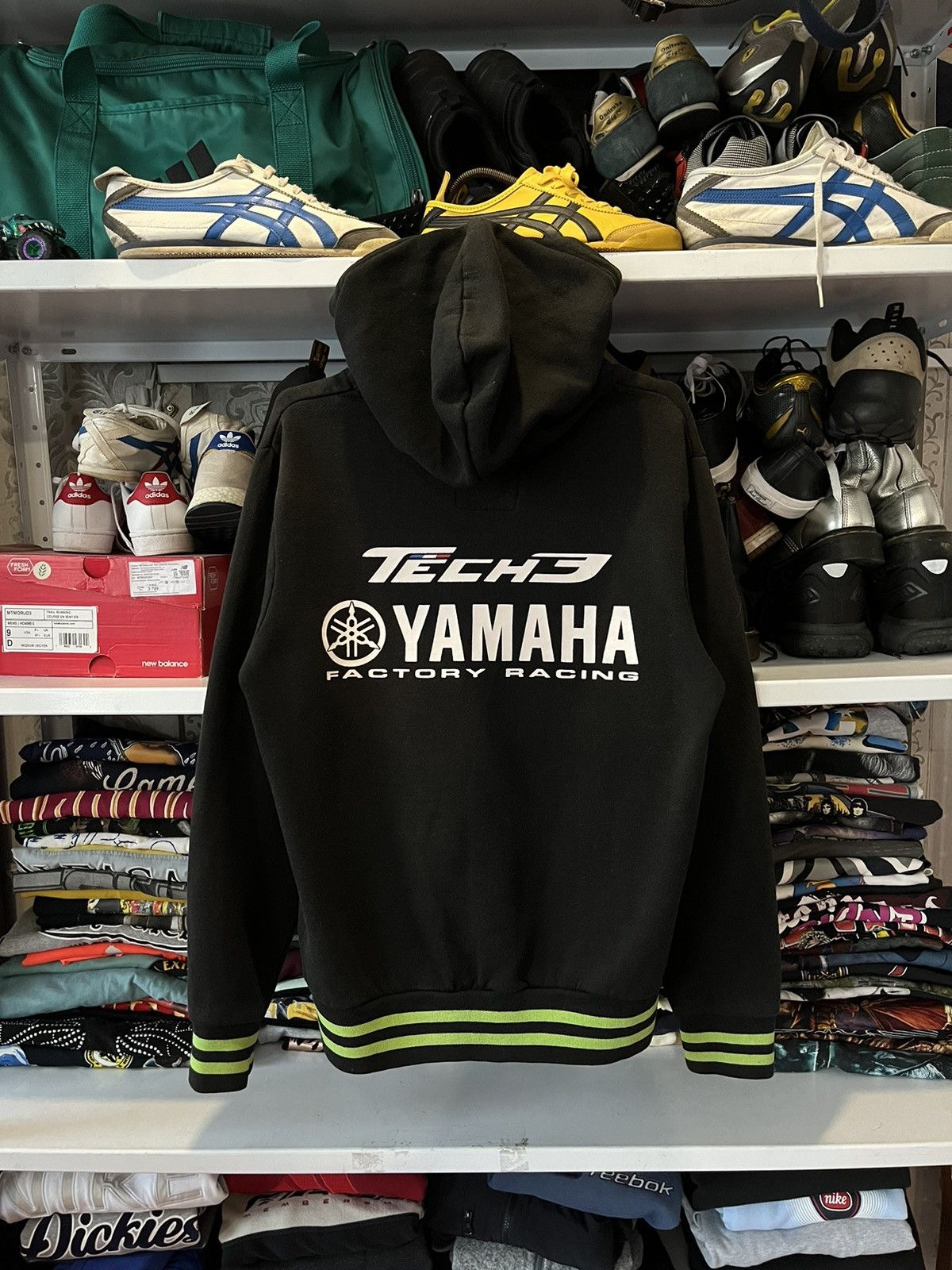 Vintage Mens Vintage Yamaha Hoodie Racing Jacket Rare Size US M / EU 48-50 / 2 - 1 Thumbnail