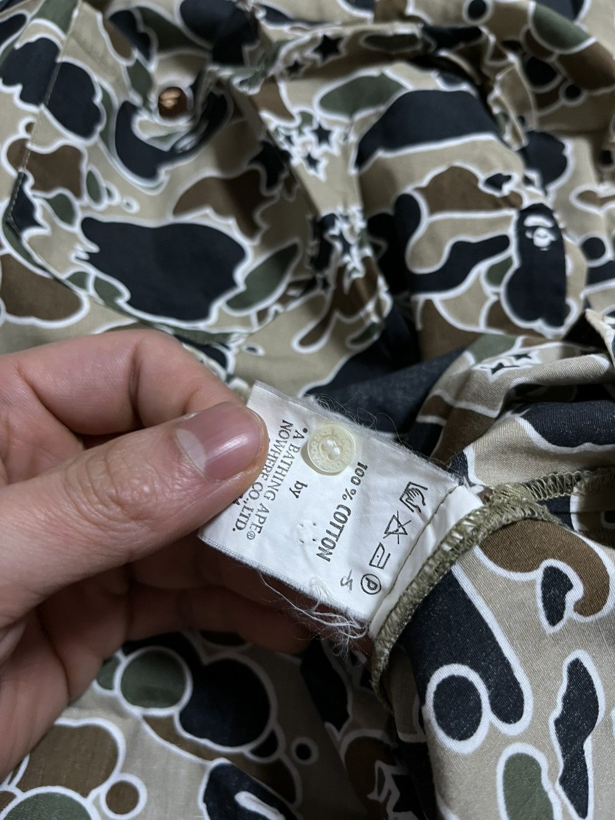 Bape Bape Archive psyche Camo Shirt Size US L / EU 52-54 / 3 - 6 Thumbnail