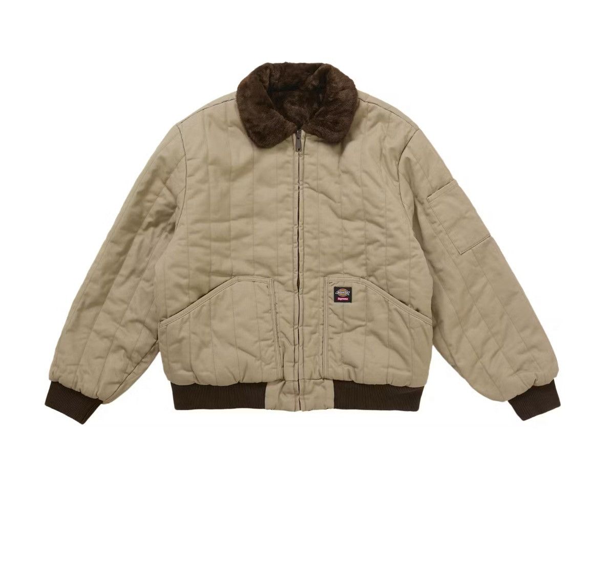 Supreme Dickies Fur Collar Bomber Jacket Supreme®/Dickies® Supreme