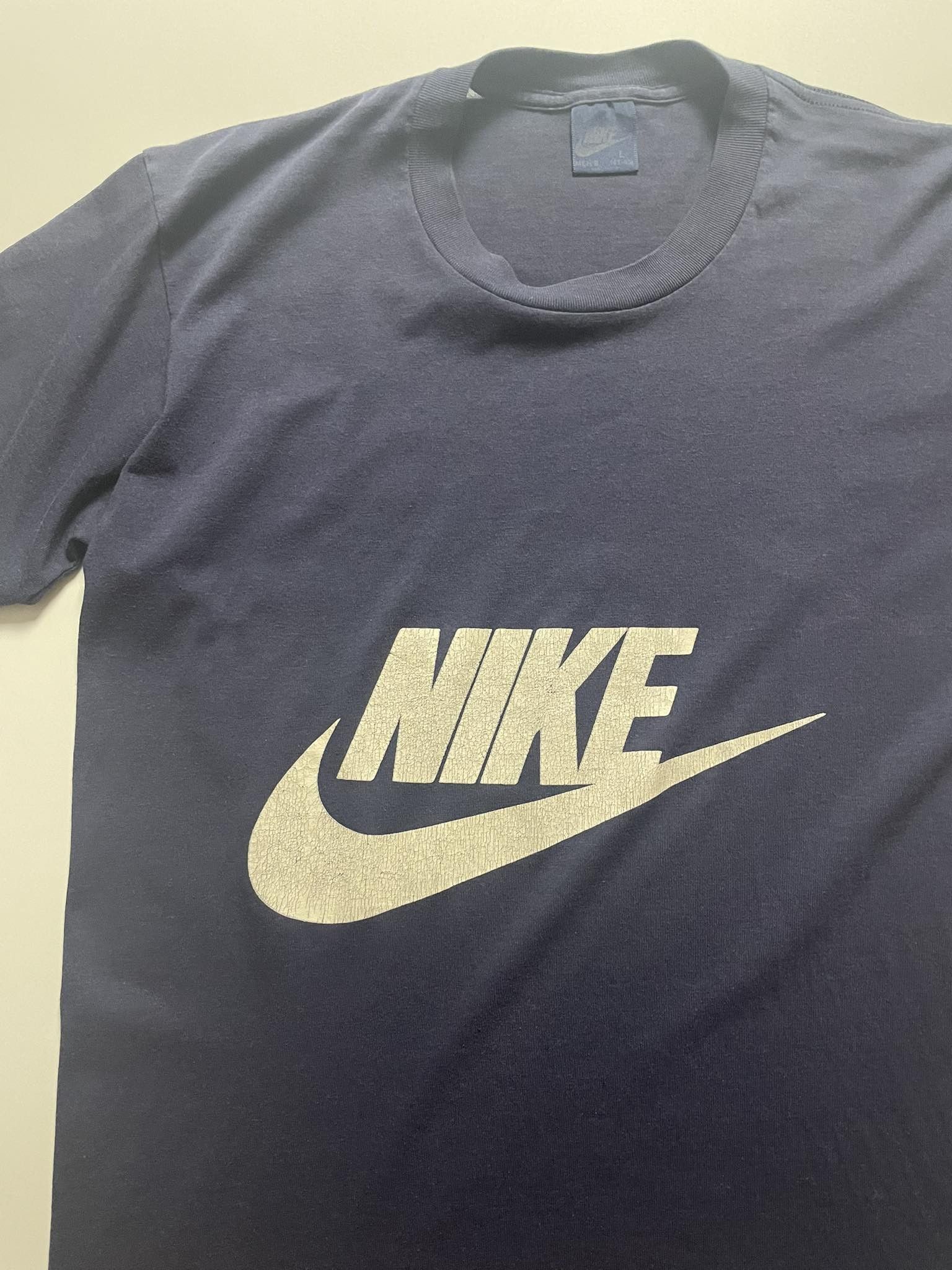 Nike × Vintage Vintage Nike Blue Tag Shirt Size US L / EU 52-54 / 3 - 2 Thumbnail