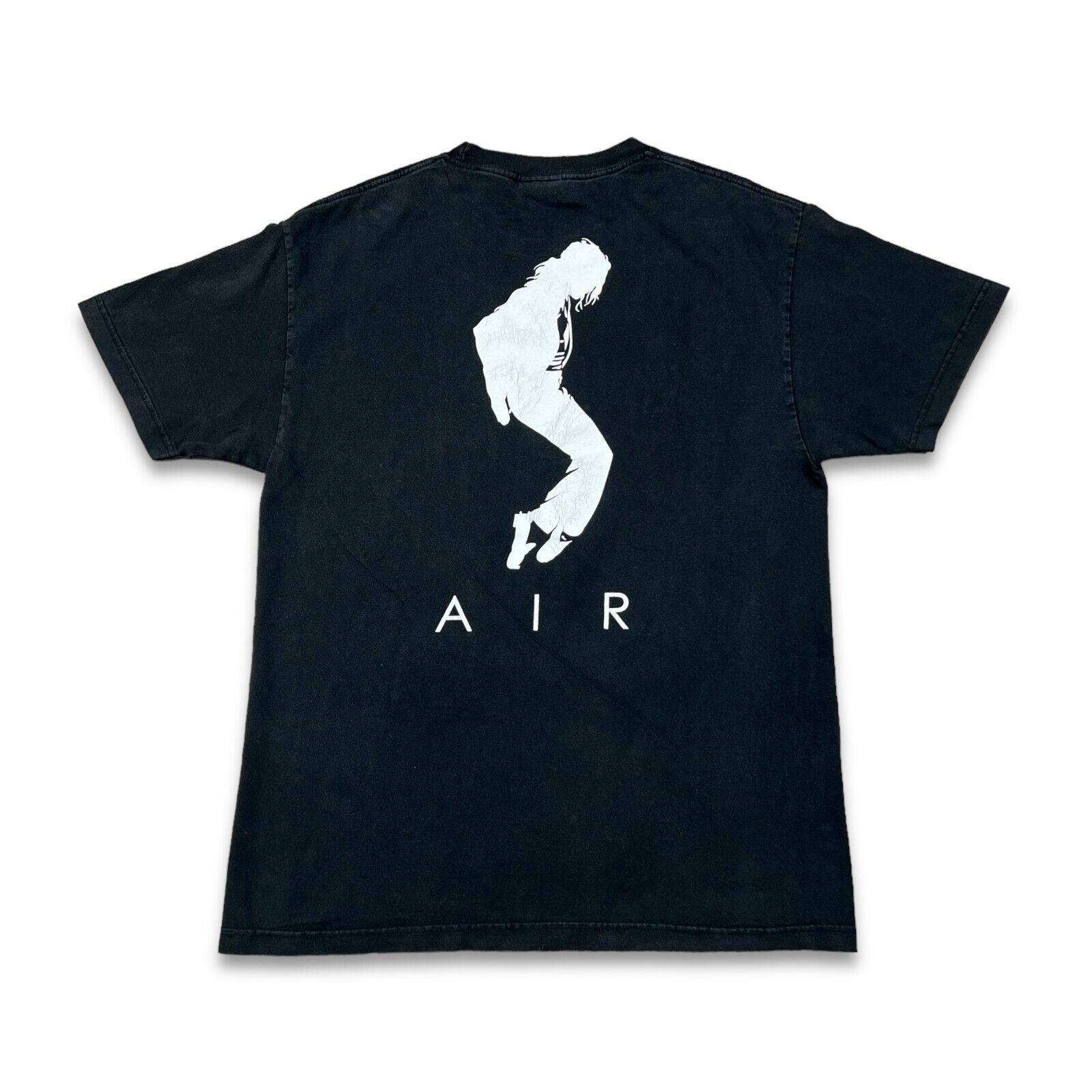 Michael Jackson × Rap Tees × Vintage Vintage 90s Air Michael Jackson T Shirt Short Sleeve Tee Size US L / EU 52-54 / 3 - 3 Thumbnail