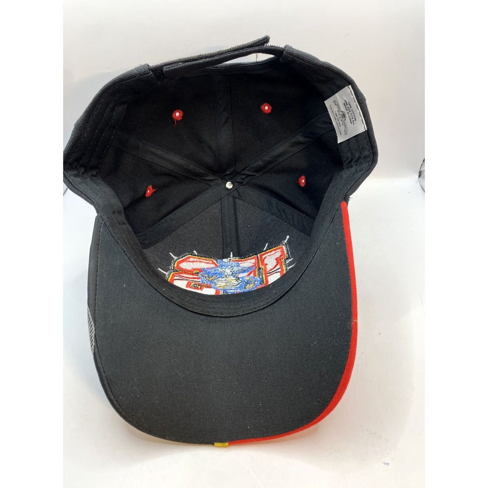Vintage US Marines Hat Men One Size Adjustable Black Cotton Baseball Cap Logo 100% Cotton Vintage N/A Size ONE SIZE - 4 Thumbnail