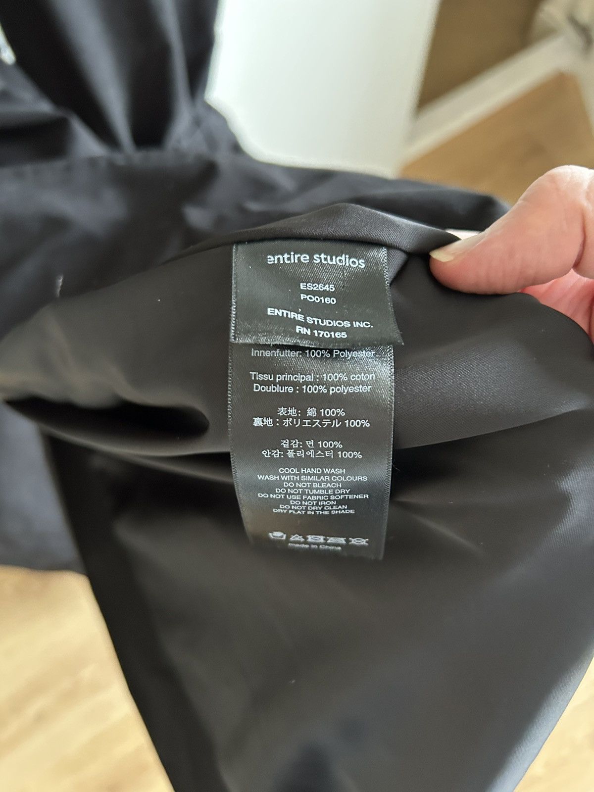 Entire Studios Entire Studios Goodman Trench Black XL Size US XL / EU 56 / 4 - 7 Thumbnail