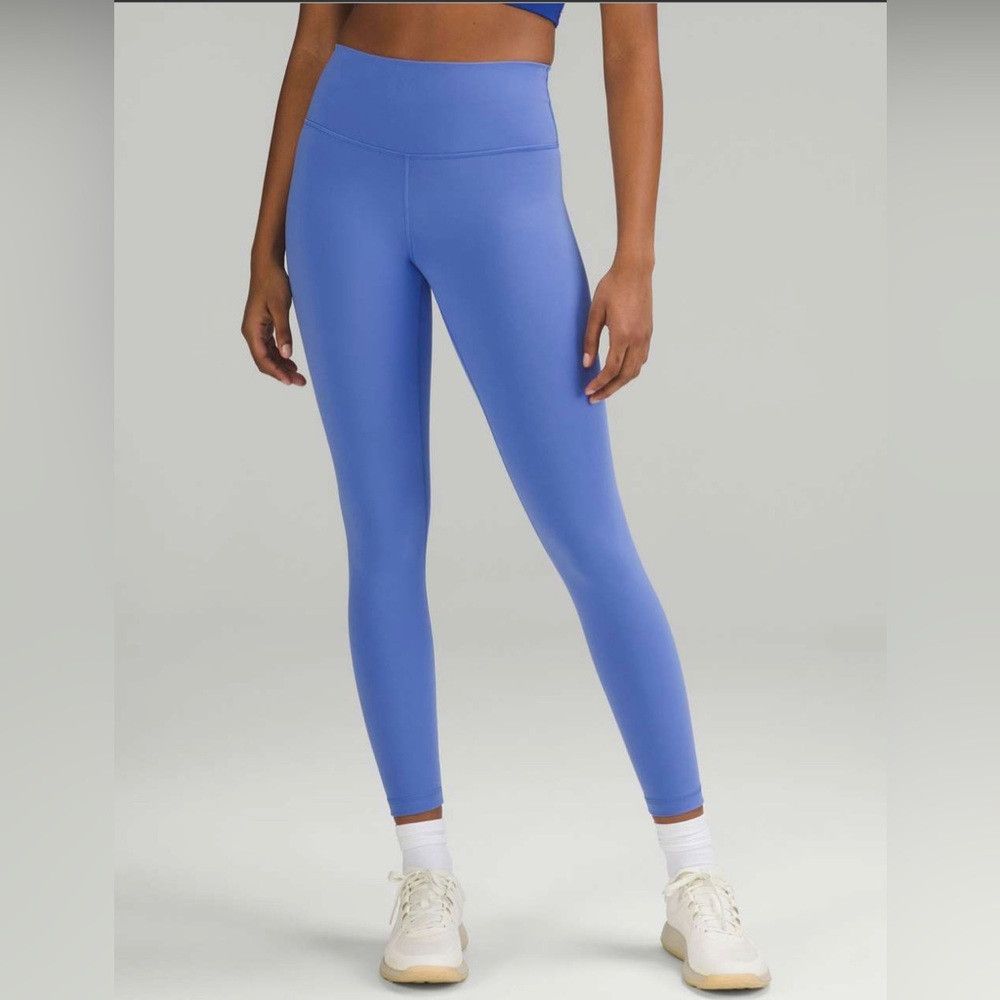 Lululemon Lululemon NWT Women's Size 8 Blue Wunder Train HR Tight 25" Size 30" / US 8 / IT 44 - 4 Thumbnail