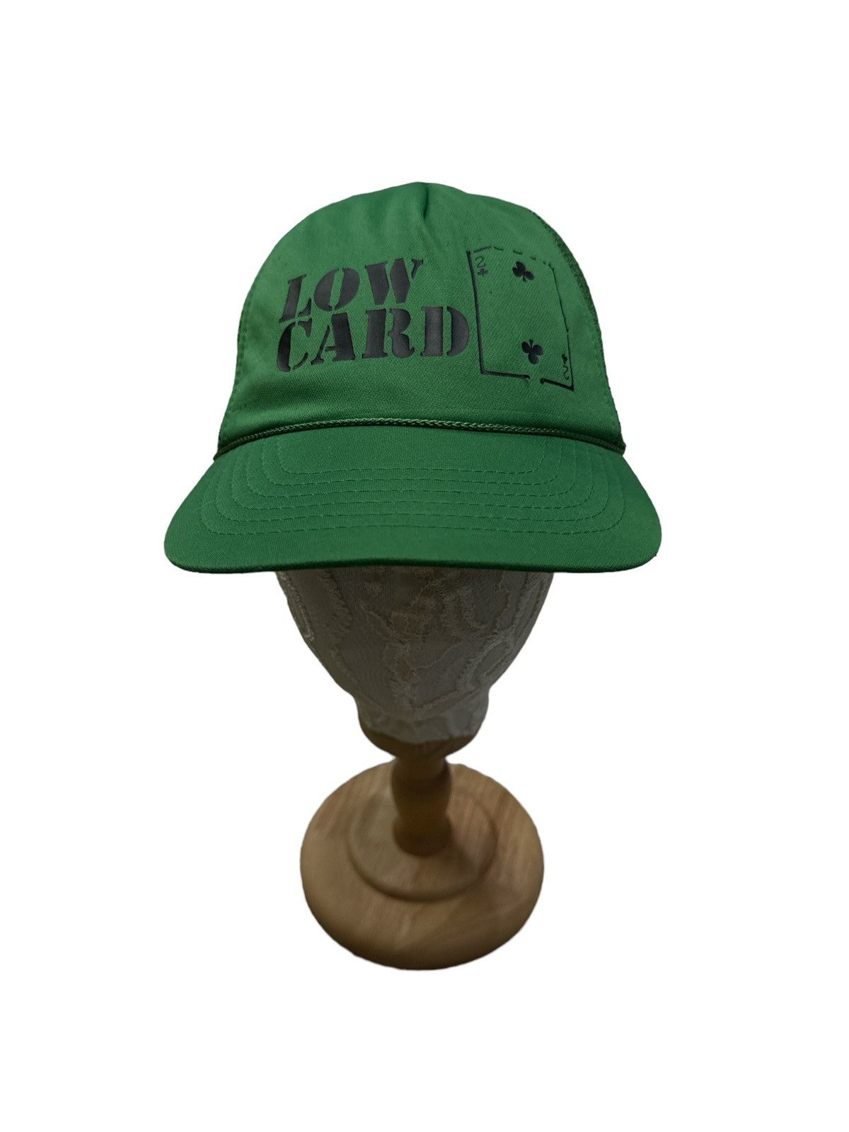Vintage VINTAGE LOW CARD MAGAZINE SKATEBOARD TRUCKER CAP Size ONE SIZE - 3 Thumbnail