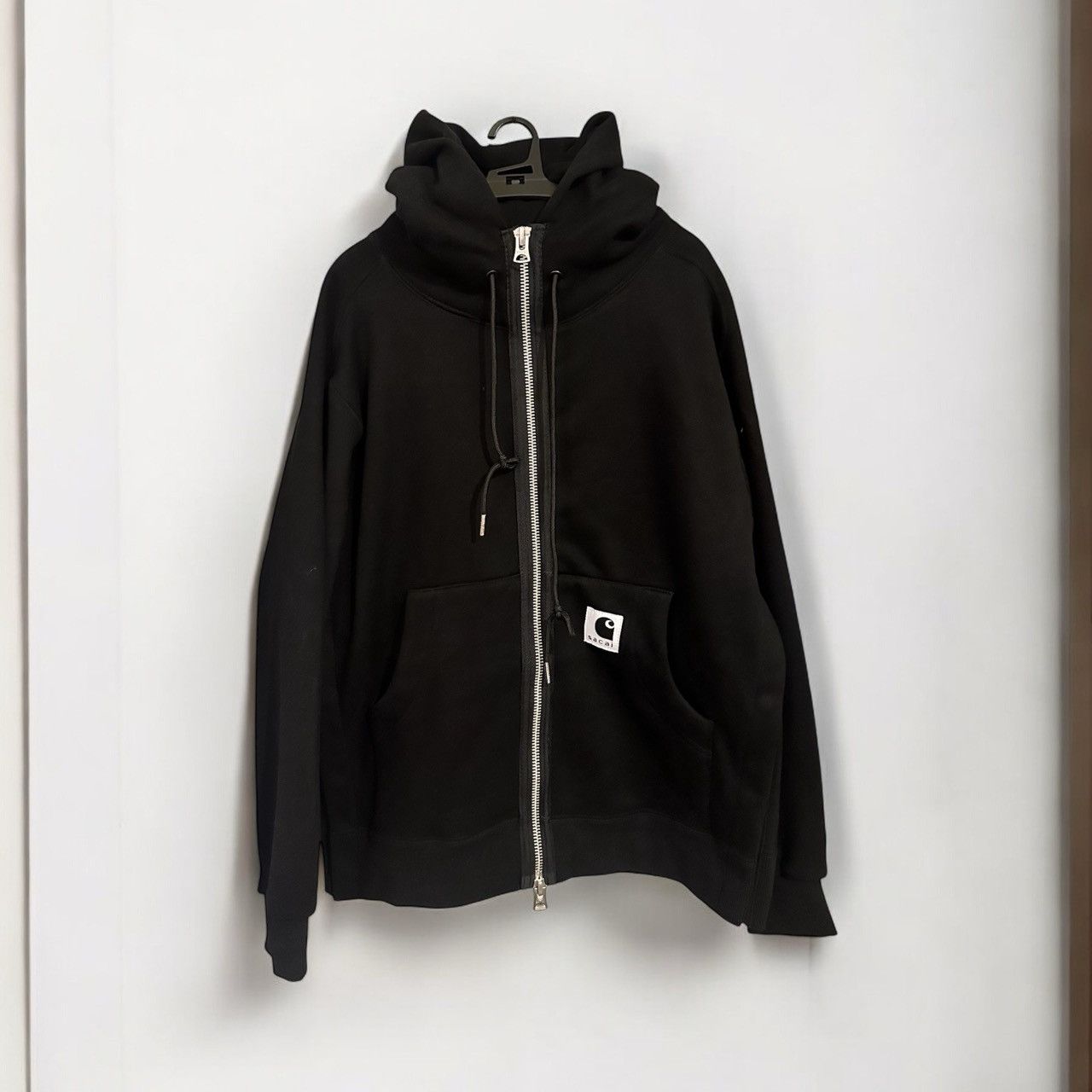 Sacai Carhartt ZIPパーカー 黒 サイズ3 新品未使用 サカイ - sacai | Carhartt WIP Hoodie-Black-3の通販 | RESTIR