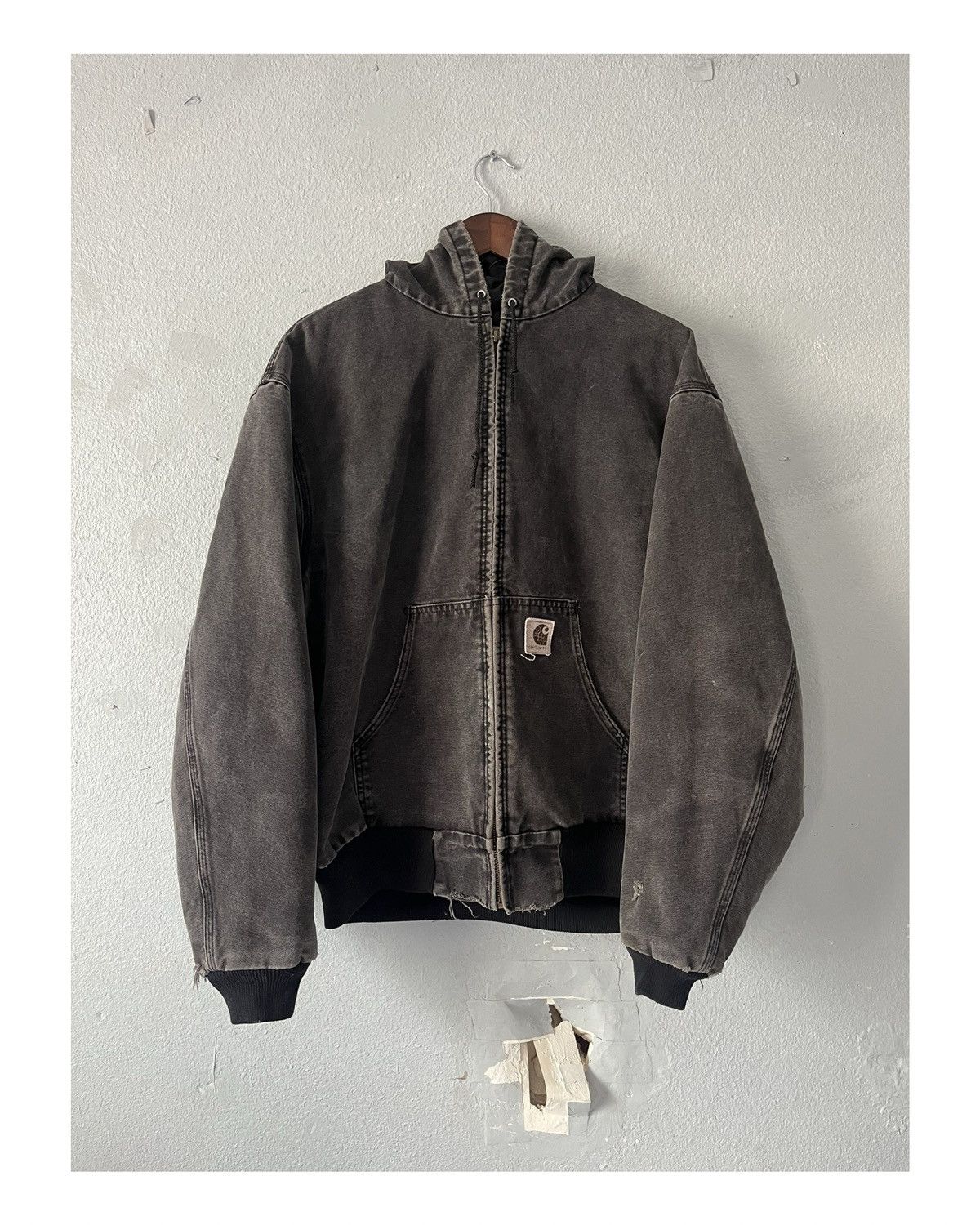 image of 90’S Carhartt Work Jacket in Grey, Men's (Size XL)