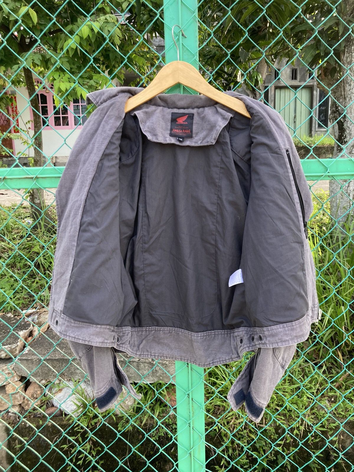 Honda Honda Shinichiro Arakawa Moto Bikers Jacket Multi Pocket Size US L / EU 52-54 / 3 - 11 Thumbnail