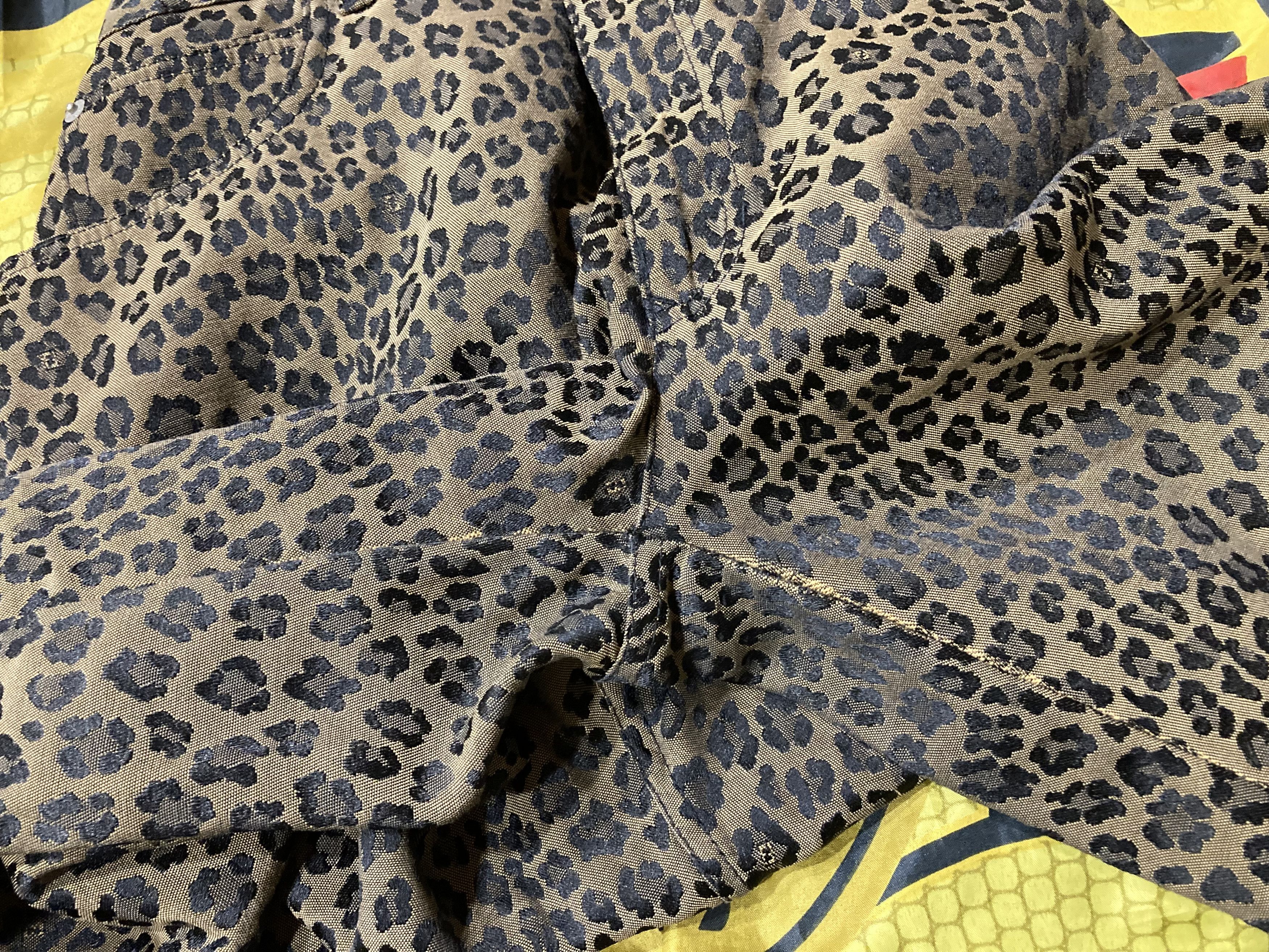 Fendi VINTAGE FENDI PANTS JEANS LEOPARD PRINT MONOGRAM Size 32" / US 10 / IT 46 - 8 Thumbnail