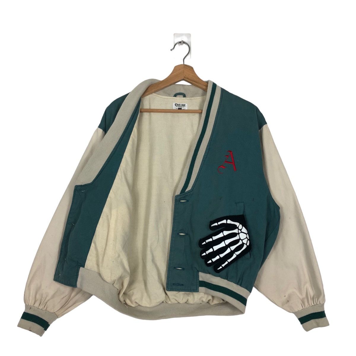 Hysteric Glamour 🔥90’s Vintage Cardigan Bomber Jacket Off-Road Japan Made Size US M / EU 48-50 / 2 - 9 Thumbnail