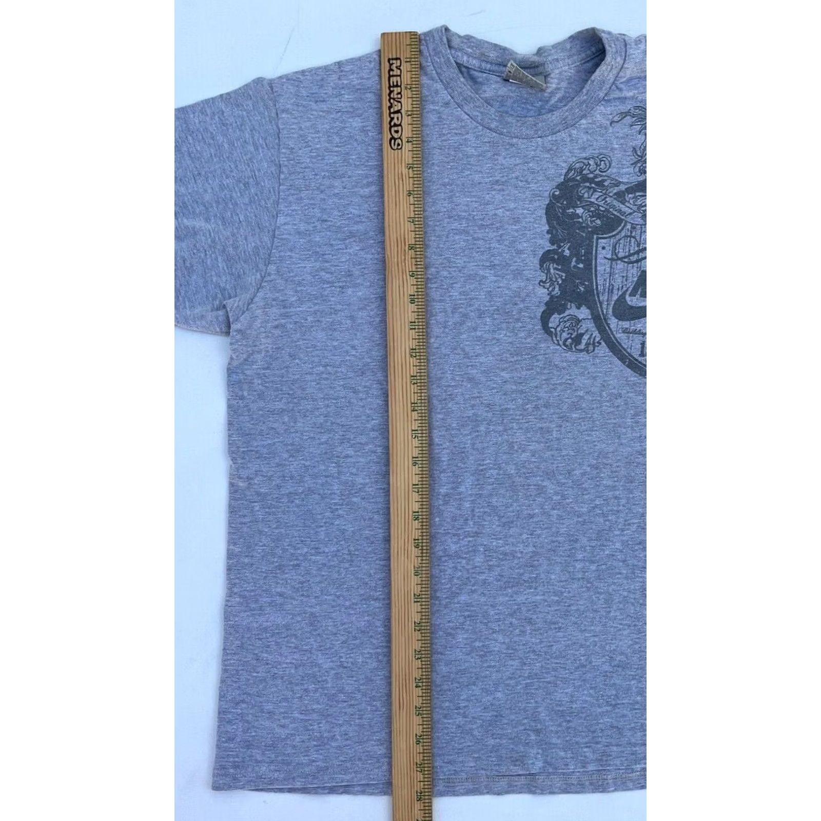 Nike VINTAGE Nike Men's T-Shirt L Gray Graphic Y2K Sports 90s Logo Cotton Blend Short Sleeve Crew Neck Men Size US L / EU 52-54 / 3 - 7 Thumbnail
