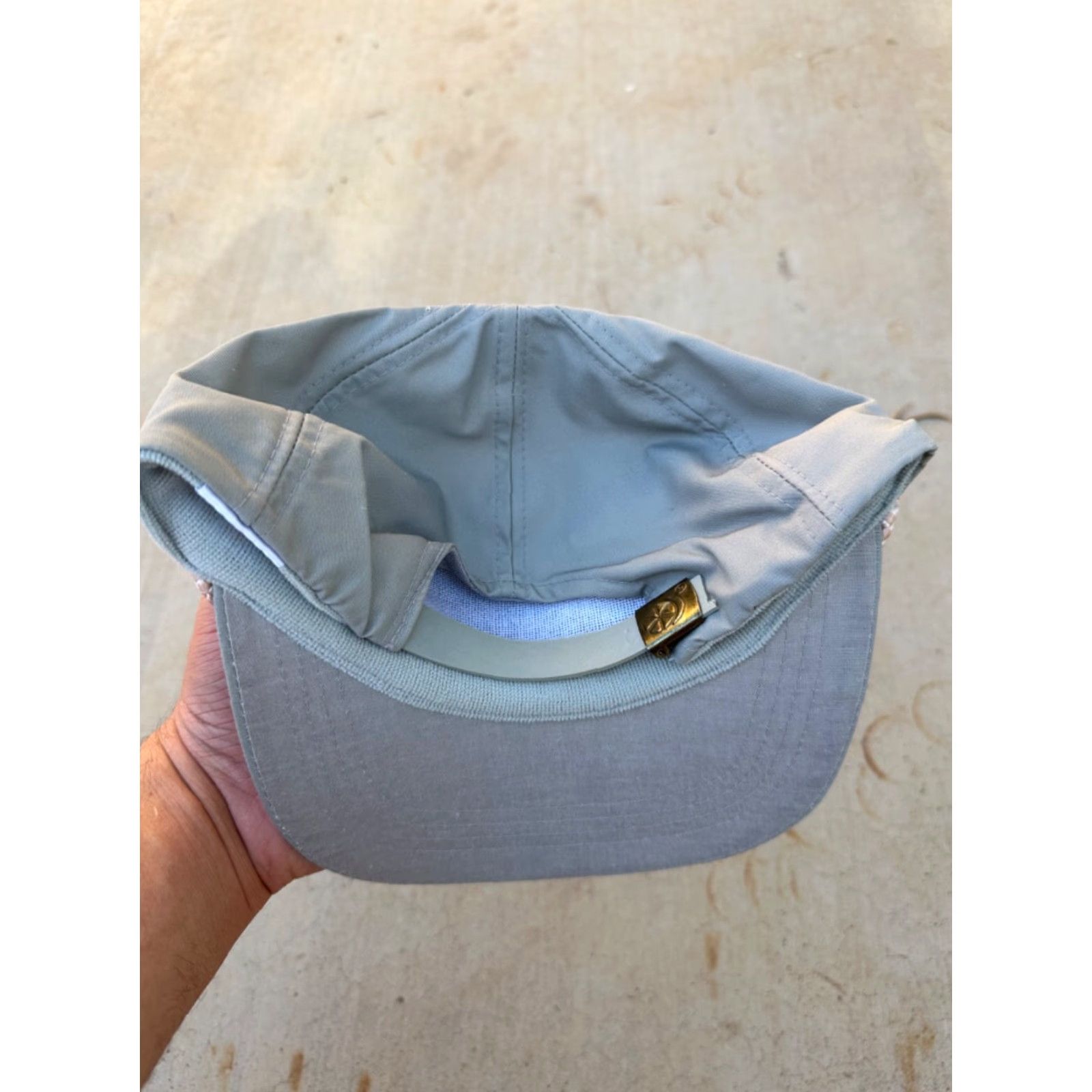 Roper VINTAGE Kati Sport Cap Dog Strapback Sport Hat Cap Rope Brim Unisex Adults One Size Gray Adjustable Rope Brim Snapback Casual Travel Size ONE SIZE - 2 Thumbnail