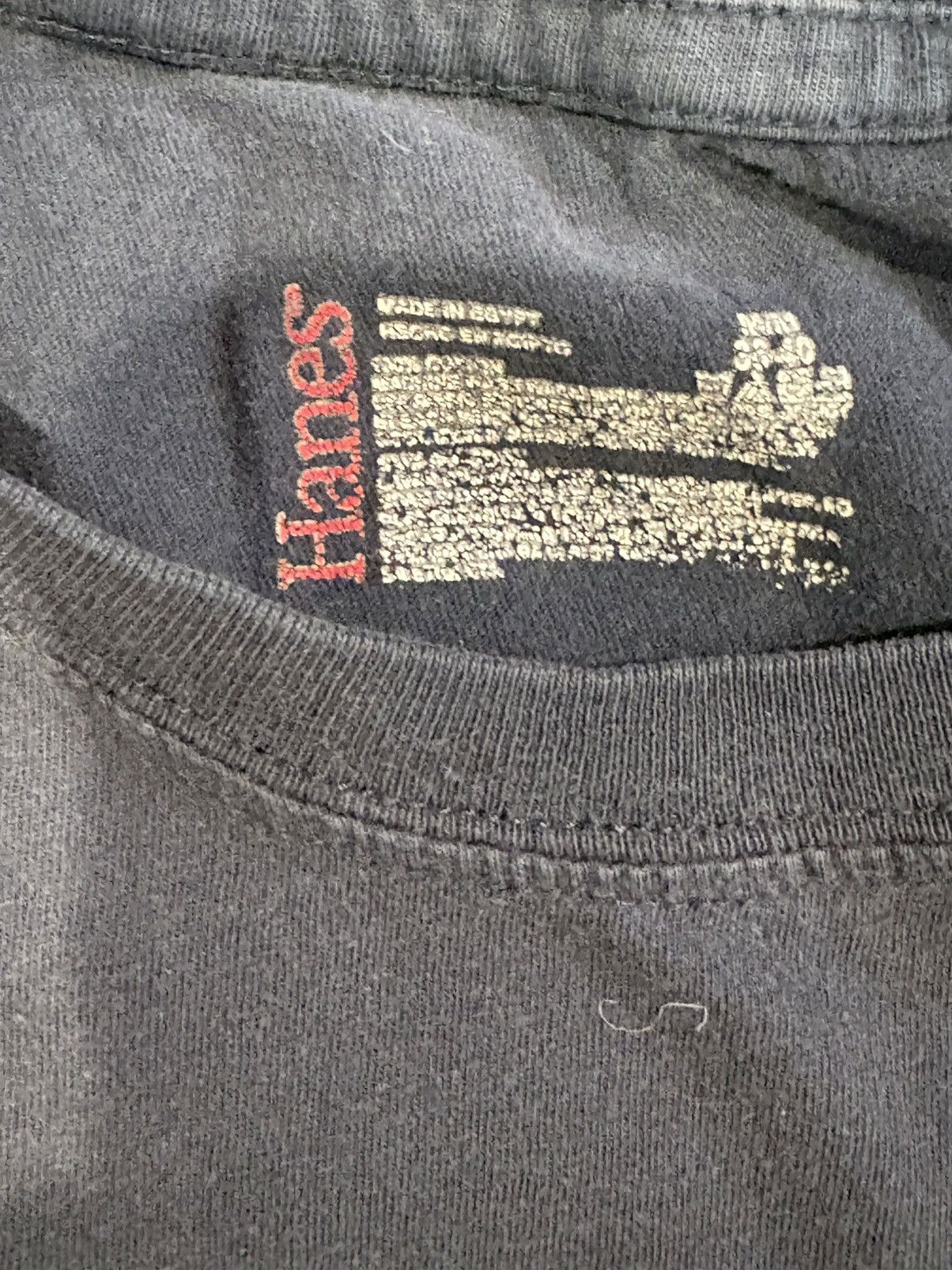 Hanes 1998 Hanes Blank Tee Size US M / EU 48-50 / 2 - 3 Thumbnail