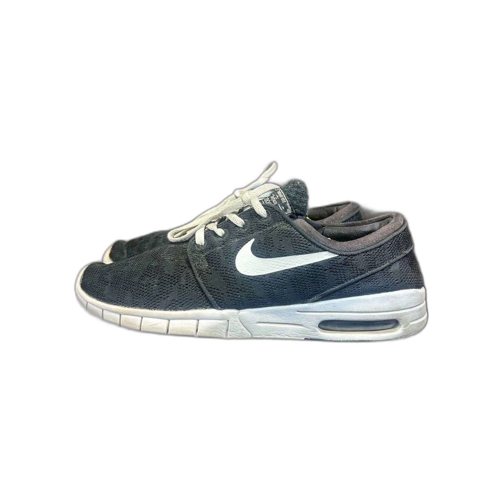 Nike Nike SB Air Max Stefan Janoski Mens 10.5 Black White Shoes S Size US 10.5 / EU 43-44 - 5 Thumbnail