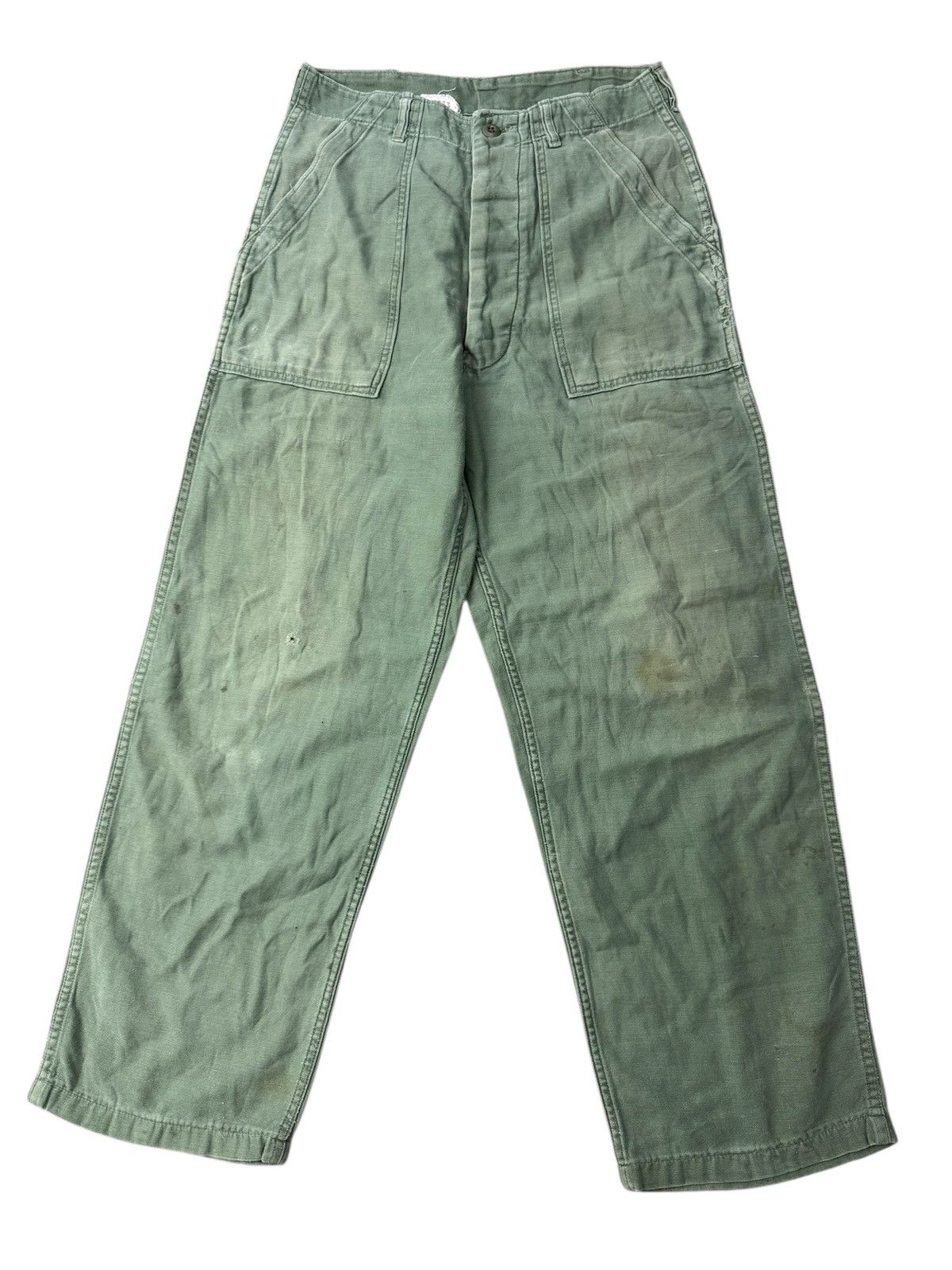 60s US ARMY OG-107ファティーグパンツ TYPE1 CLASS1 Vintage Vintage 