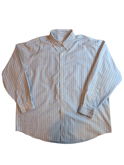 Brooks Brothers Brook Brothers stripe dress shirt size XXL Size US XXL / EU 58 / 5 - 12 Thumbnail