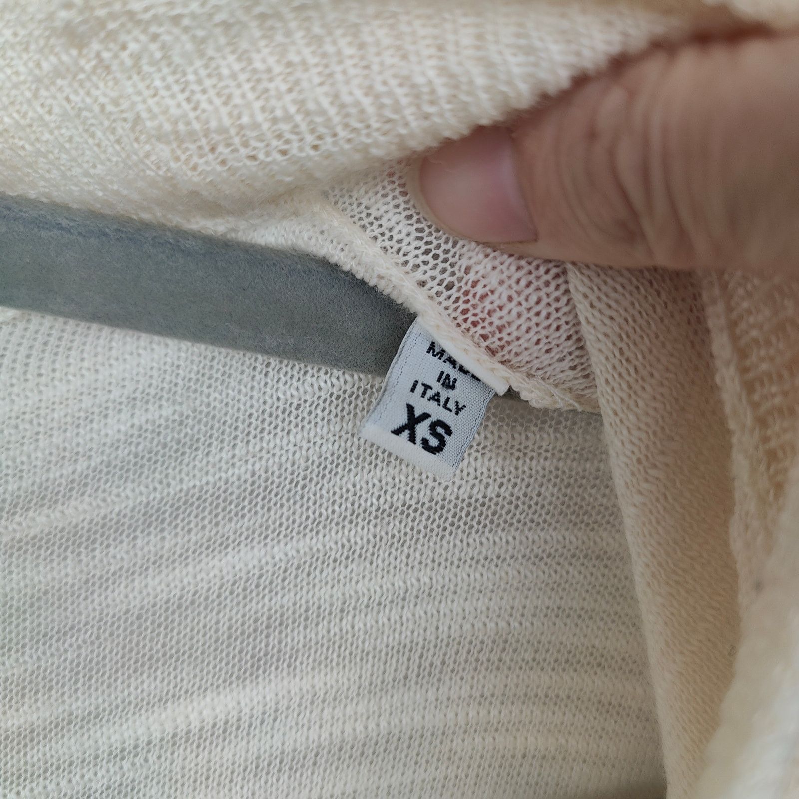 Maison Margiela Maison Martin Margiela Cardigan Sweater Womens XS Cream Size XS / US 0-2 / IT 36-38 - 7 Thumbnail