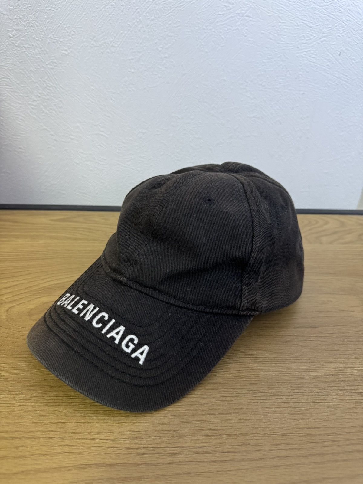 Balenciaga Balenciaga Archetype Fall Winter 17 Worn Cap | Grailed