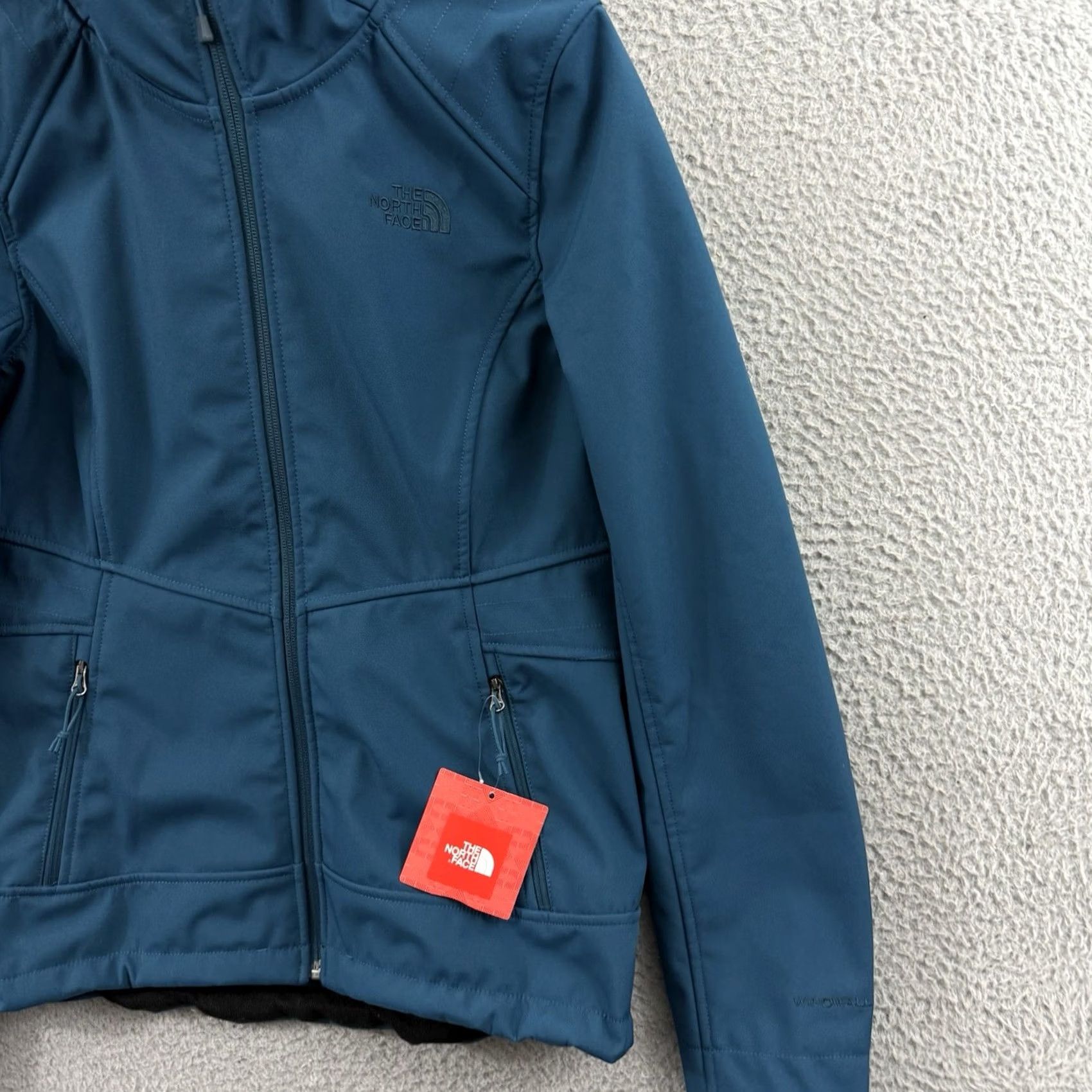The North Face The North Face Jacket Women Small Blue Fleece Zip Prussian Windwall Outdoor NWT Size S / US 4 / IT 40 - 5 Thumbnail