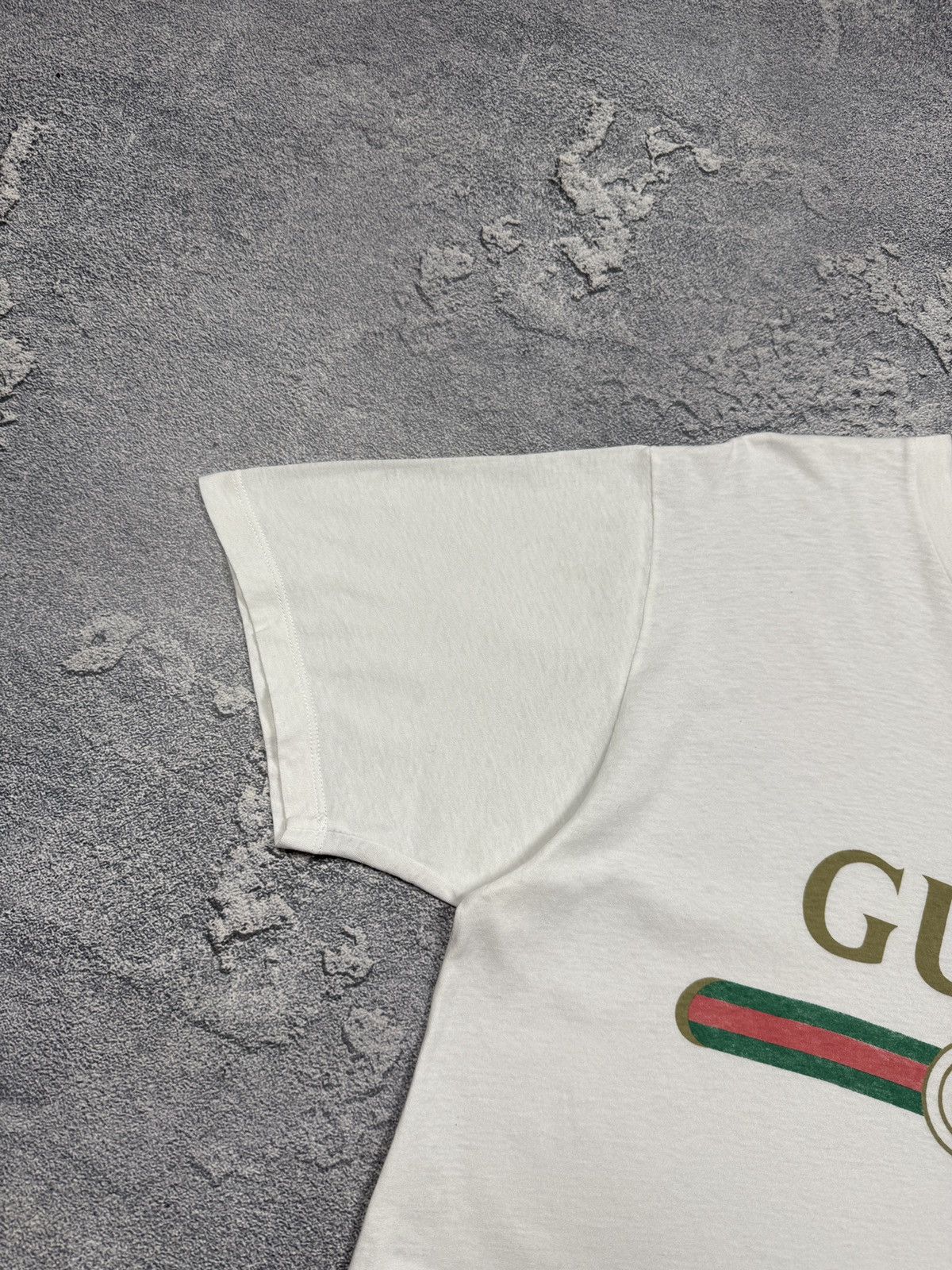 Gucci Gucci Tee Shirt Flower Big Logo Size US S / EU 44-46 / 1 - 7 Thumbnail