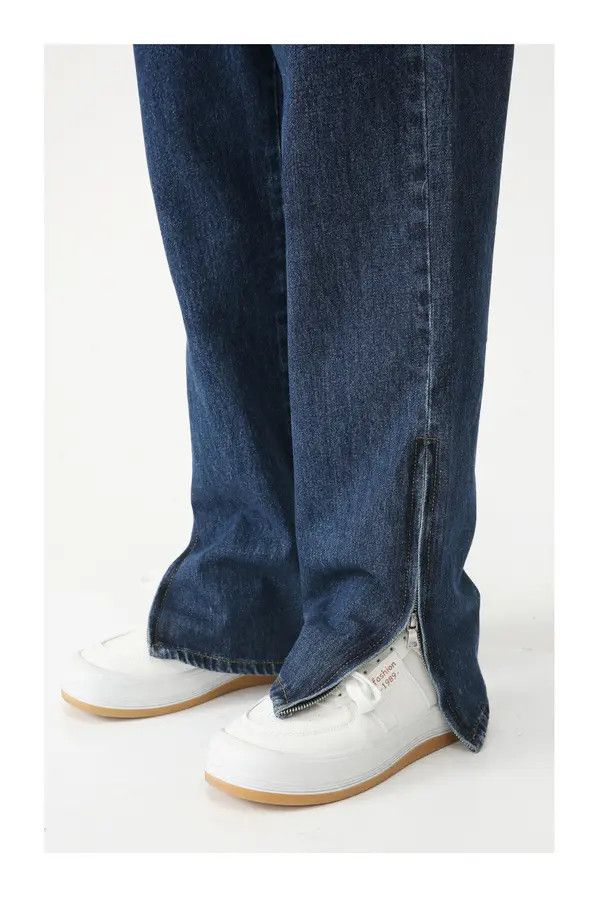 Japanese Brand Sayaka x Yumi Washed custom pocket loose straight jeans Size US 32 / EU 48 - 6 Thumbnail