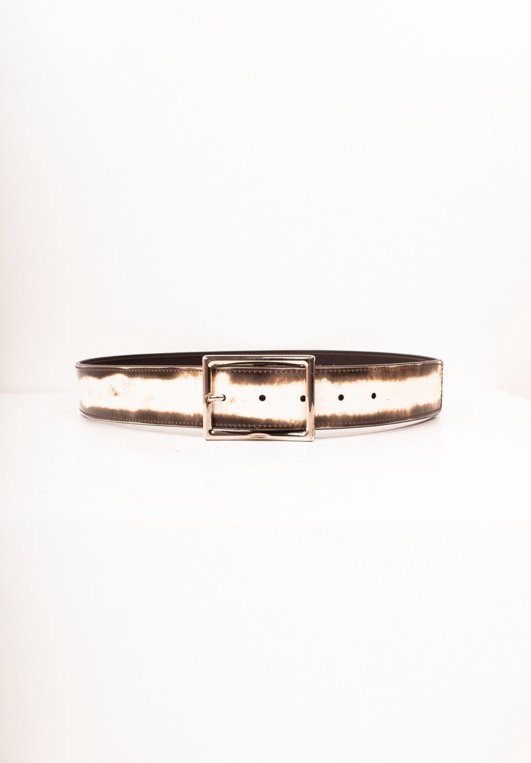 Testoni A.Testoni Men Leather Belt Size L Size 38 - 3 Thumbnail