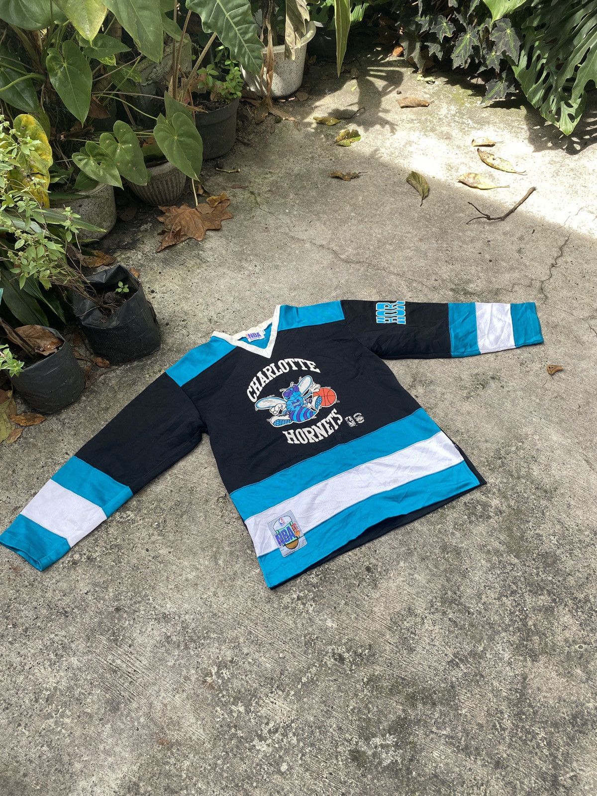 NBA × Starter × Vintage Charlotte hornets nba official 80s Size US L / EU 52-54 / 3 - 1 Thumbnail