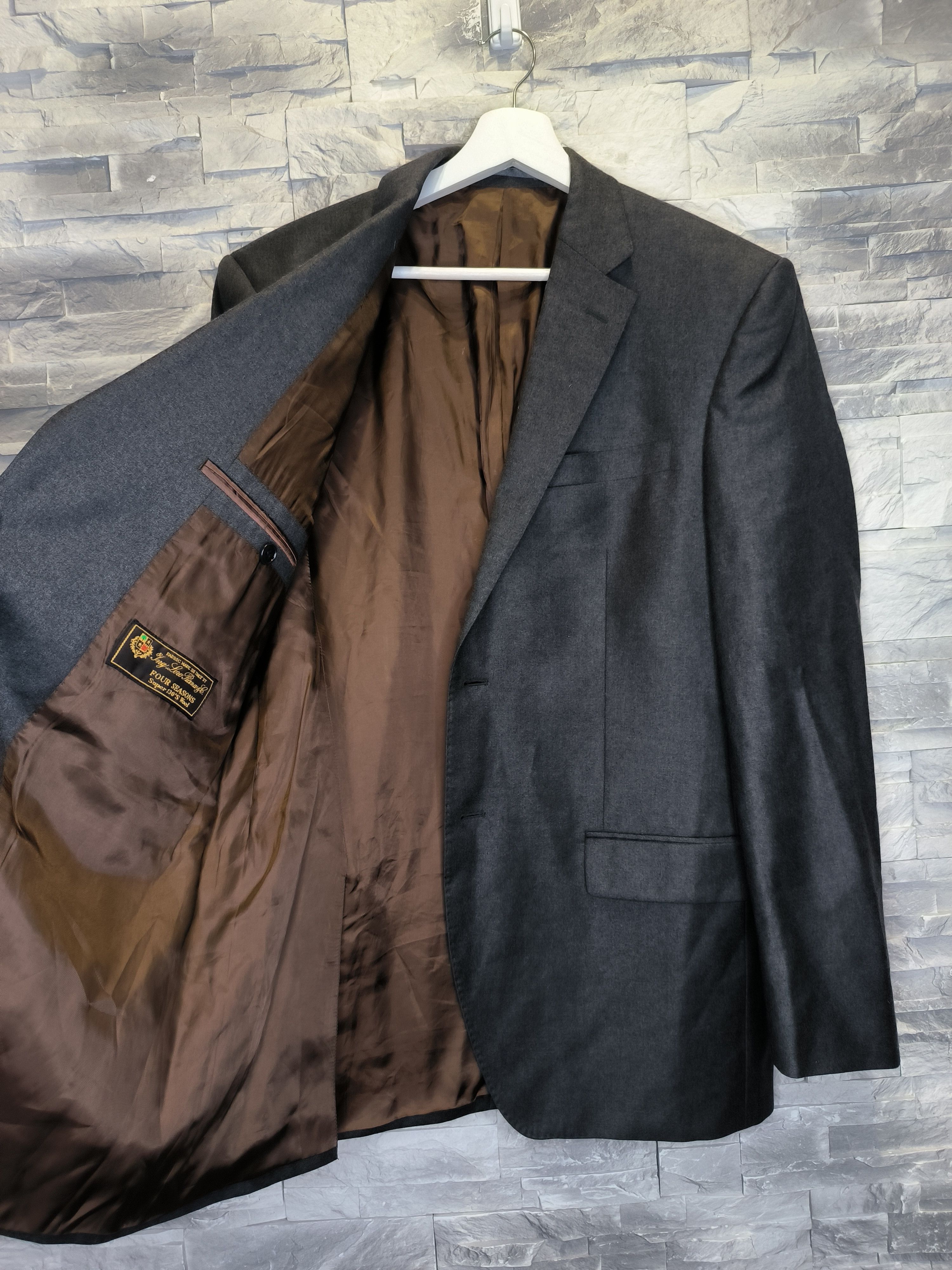 Loro Piana Loro Piana Moss Bros Suit Jacket 130'S Wool Size 40R - 2 Thumbnail