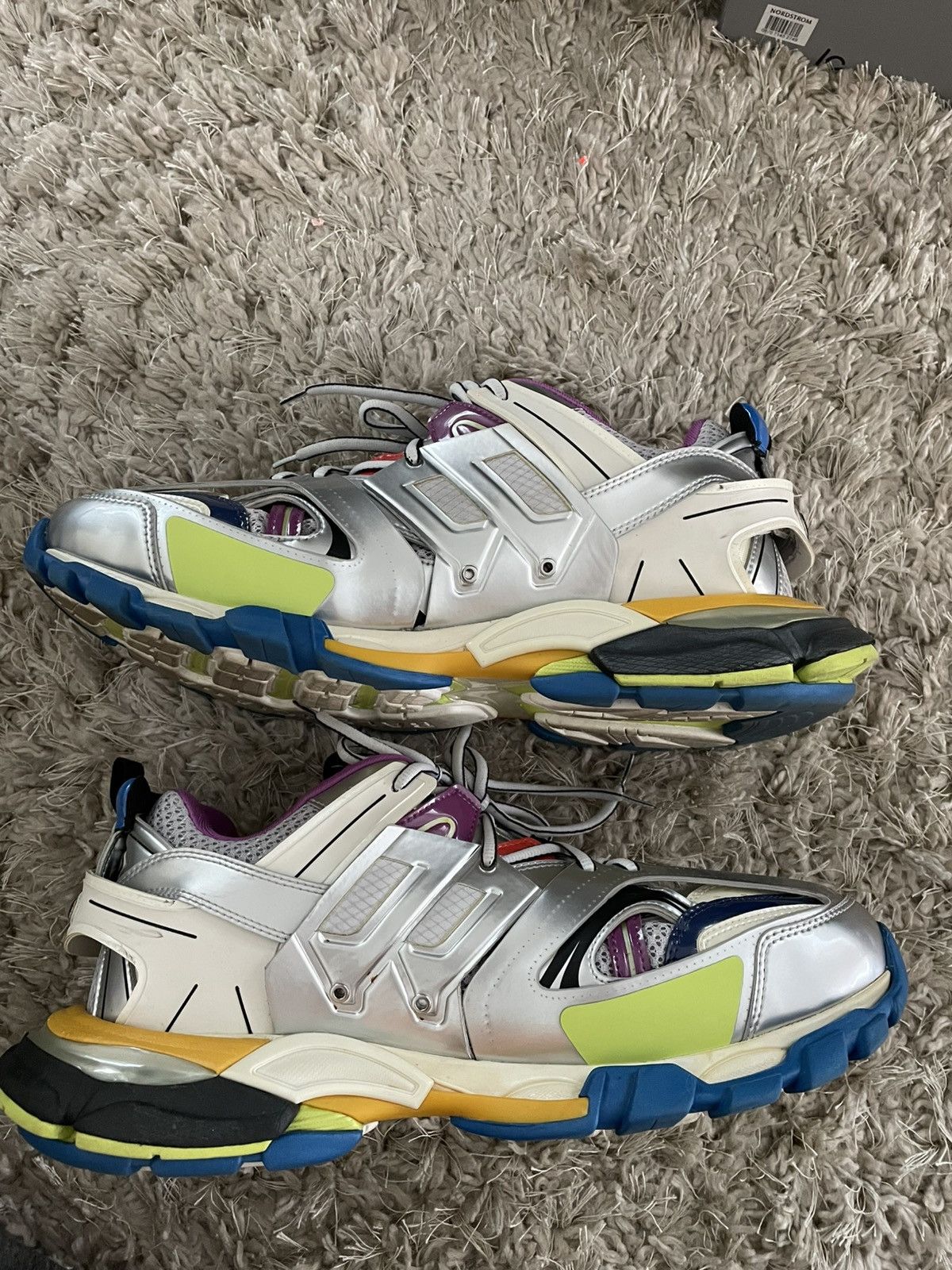 Balenciaga Balenciaga Track Metallic Multi Color Size US 13 / EU 46 - 3 Thumbnail