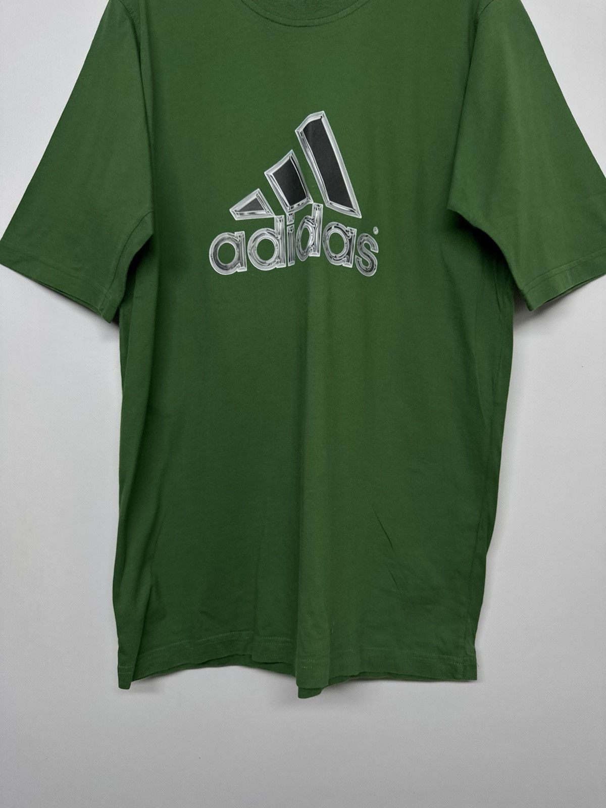 Adidas Vintage Adidas Big Logo T-Shirt 90’s Size US M / EU 48-50 / 2 - 7 Thumbnail