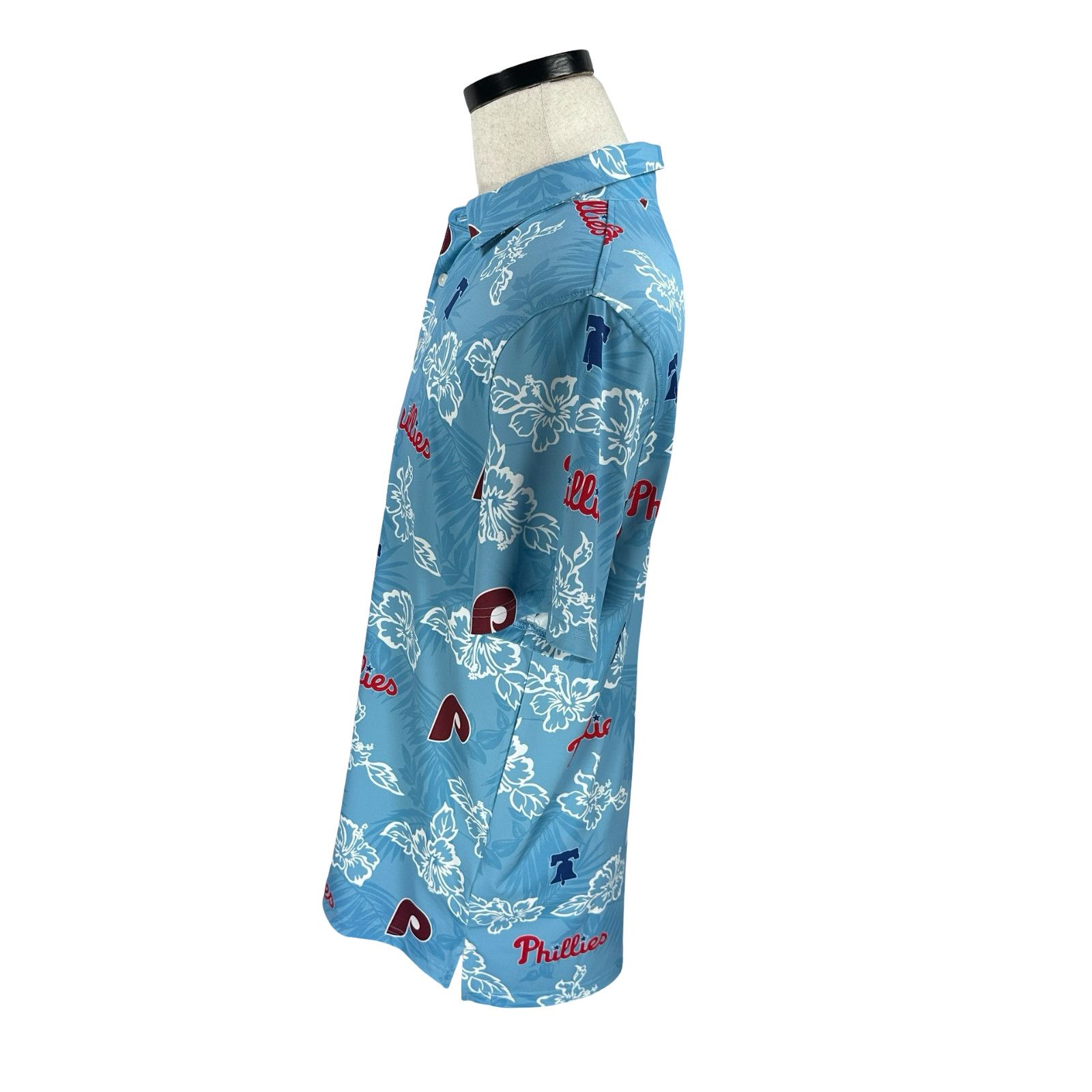 Reyn Spooner Reyn Spooner Phillies Hawaiian Polo Shirt Men’s Medium Blue Size US M / EU 48-50 / 2 - 3 Thumbnail