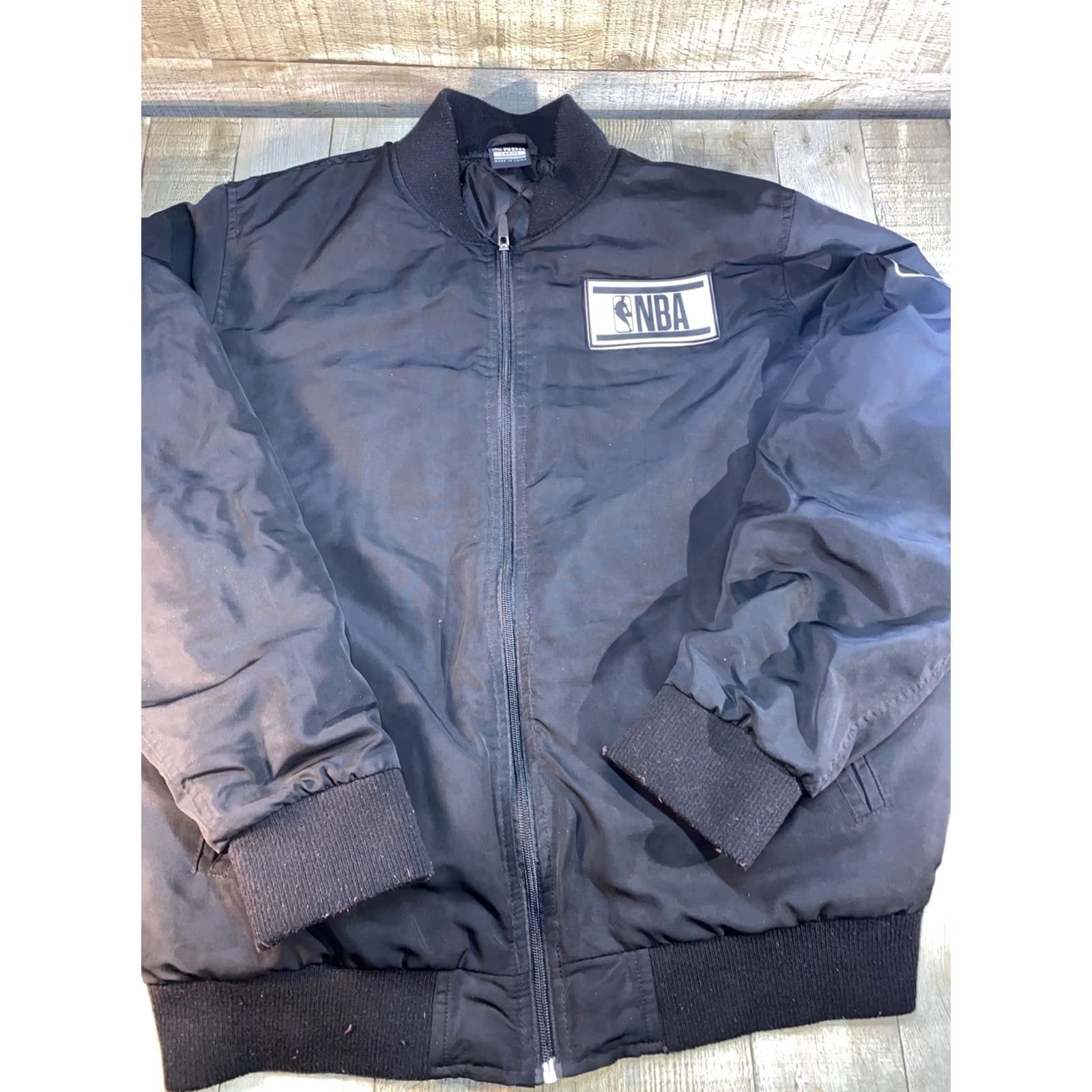 NBA NBA MENS GREEN BOMBER JACKET VARSATY ZOM5502F Size LARGE Size US S / EU 44-46 / 1 - 2 Thumbnail