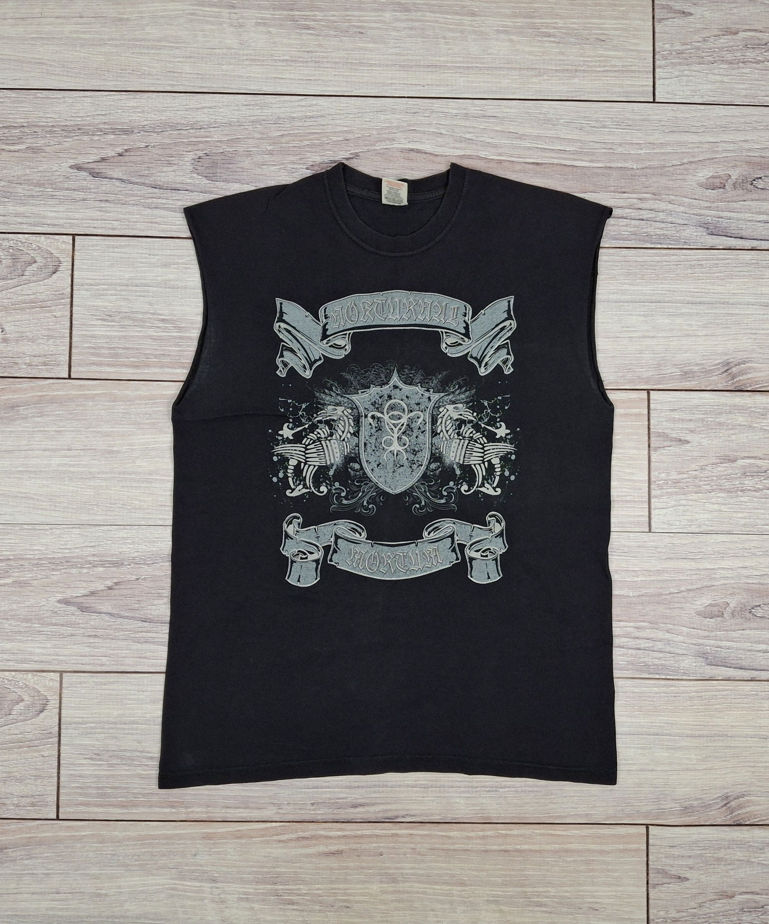 Rare Nokturnal Mortum band vintage sleeveless t-shirt 00s