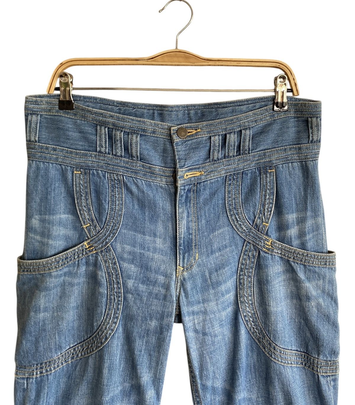 Tsumori Chisato Vintage Japanese Brand Tsumori Chisato Jeans 2000s Size US 34 / EU 50 - 3 Thumbnail