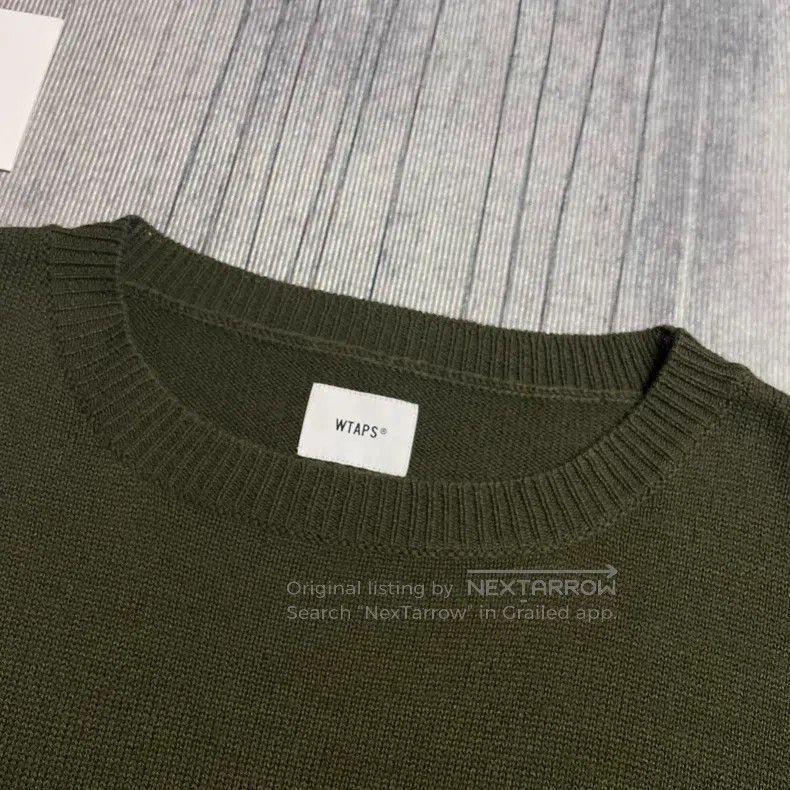 Wtaps Wtaps Knitted printed wool hoodie Size US L / EU 52-54 / 3 - 3 Thumbnail